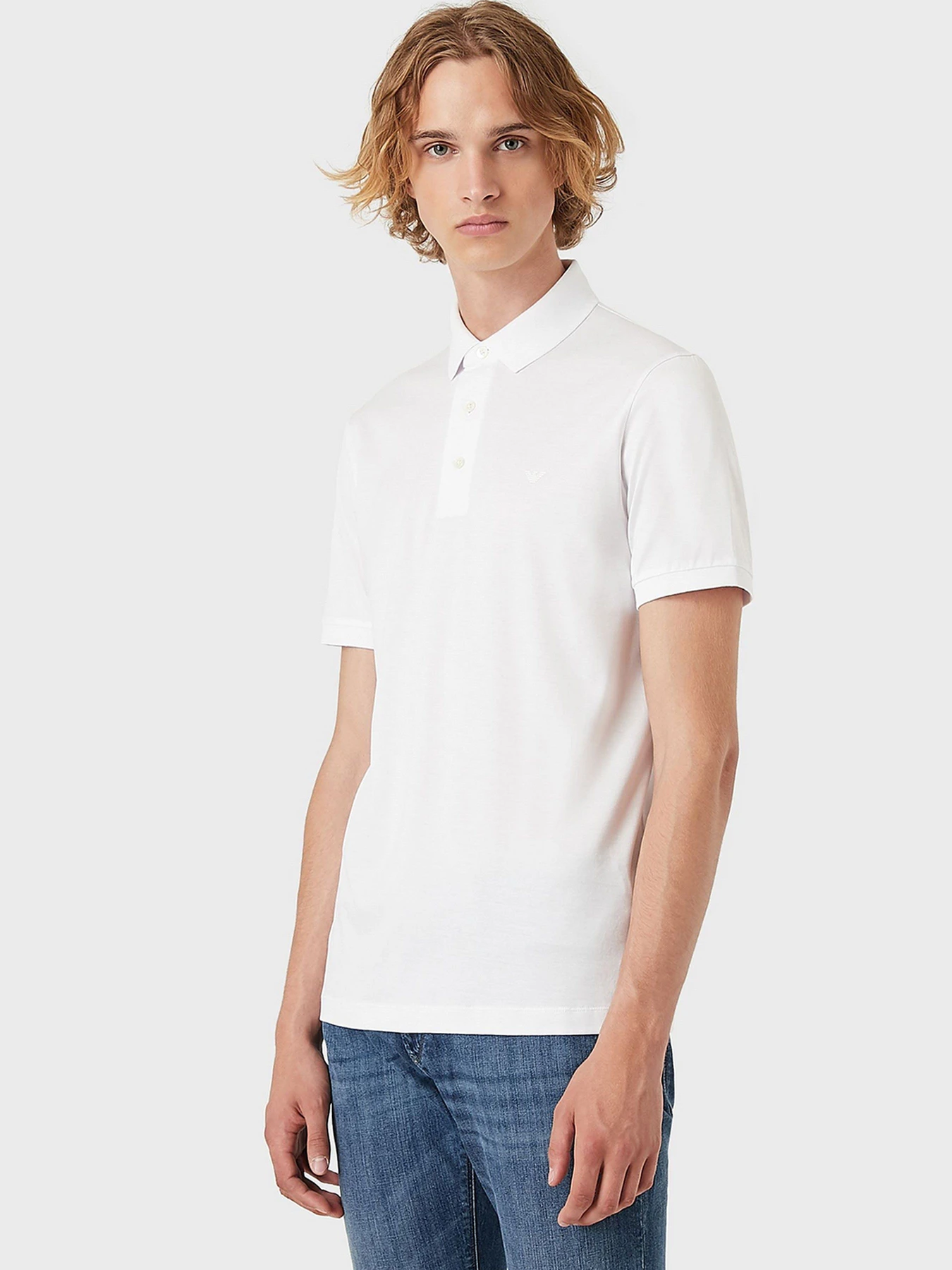 Футболки и поло Emporio Armani модель 8N1F96-1JUVZ-0100 Футболки и поло Emporio Armani модель 8N1F96-1JUVZ-0100 Фото