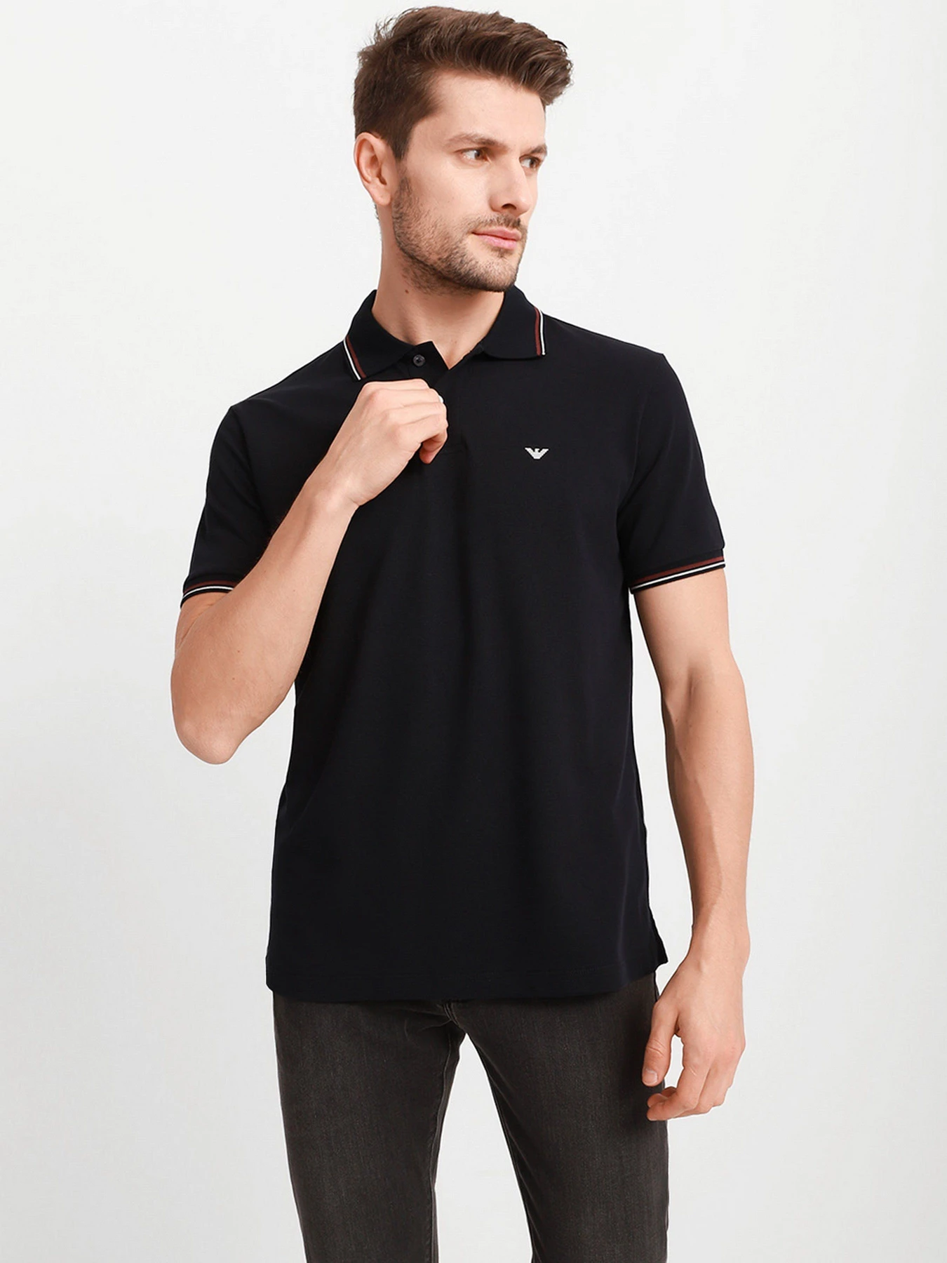 Футболки и поло Emporio Armani модель 8N1FB3-1JPTZ-0920 Фото