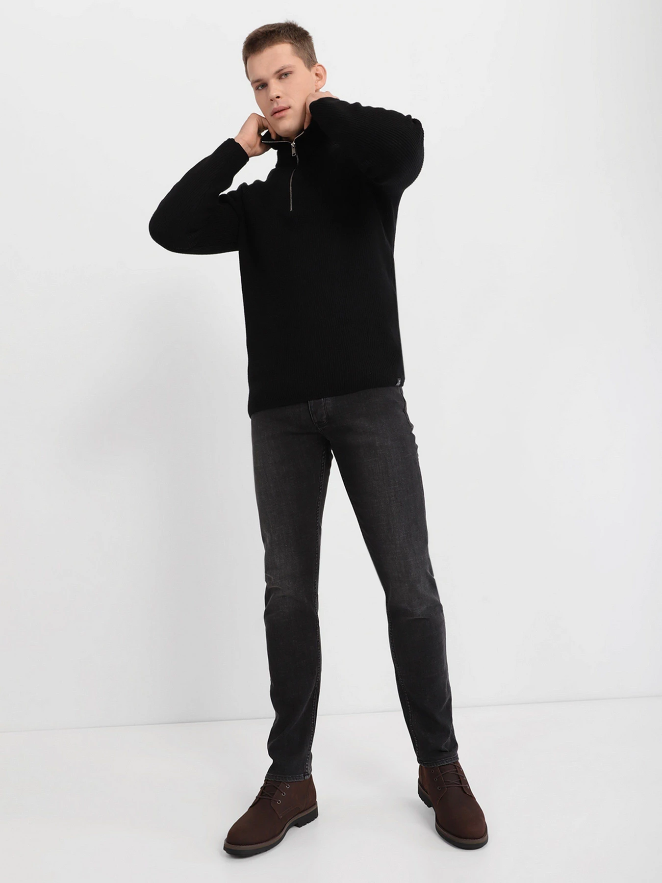 Джинсы Emporio Armani Straight модель 6K1J75-1DIMZ-0006 Джинсы Emporio Armani Straight модель 6K1J75-1DIMZ-0006 Фото