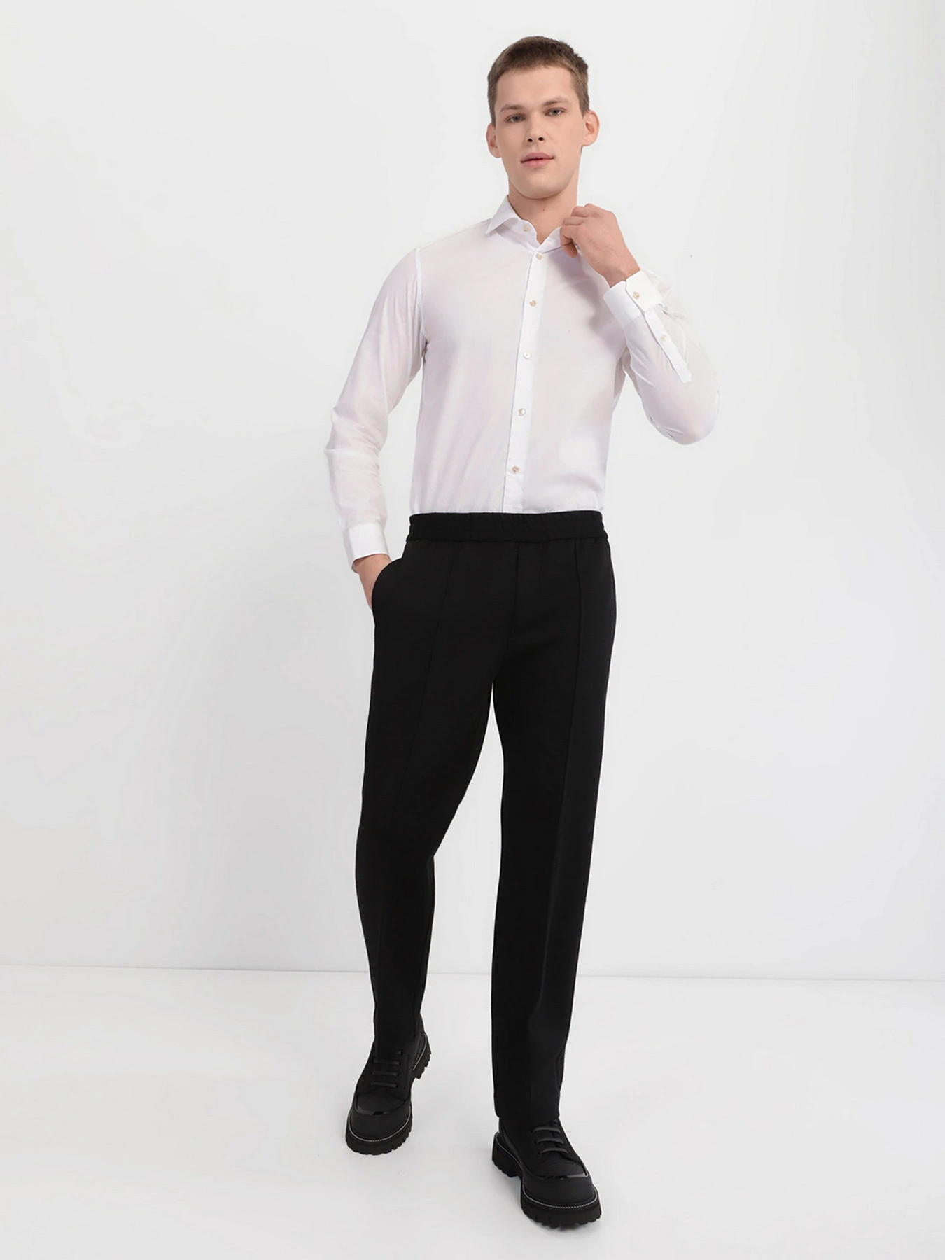 Штани Emporio Armani модель 6K1PH8-1JWQZ-0999 Штани Emporio Armani модель 6K1PH8-1JWQZ-0999 Фото