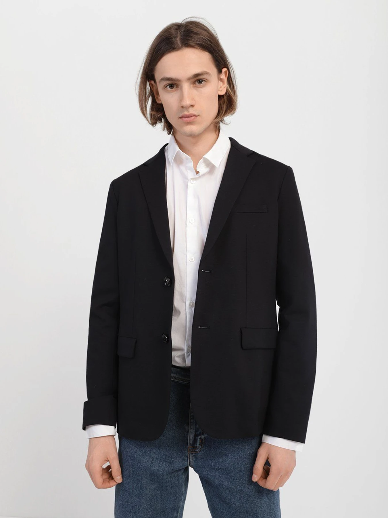 Пиджаки Emporio Armani модель 8N1G81-1JEZZ-0920 Пиджаки Emporio Armani модель 8N1G81-1JEZZ-0920 Фото