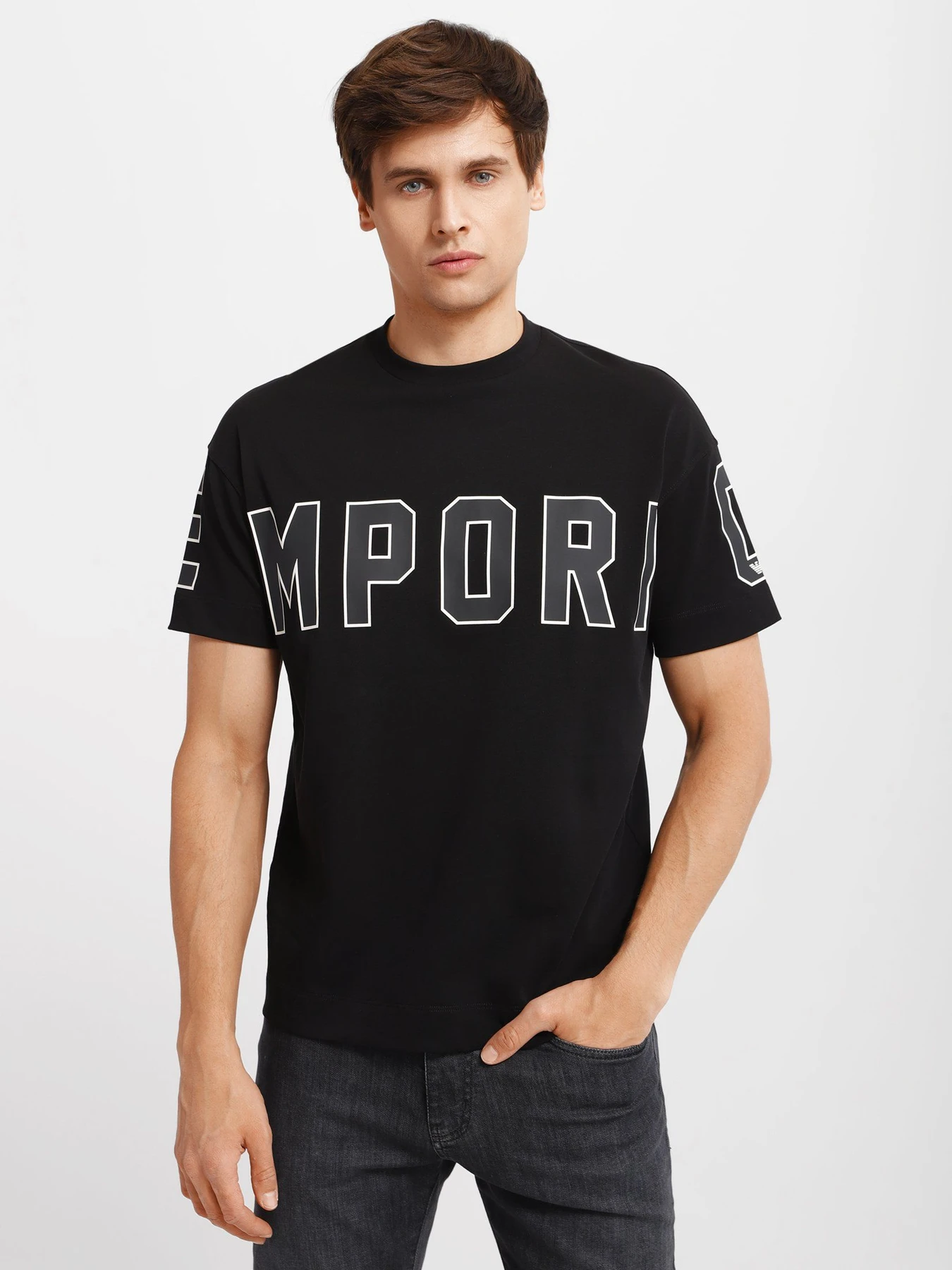 Футболки и поло Emporio Armani модель 3L1TFQ-1JWZZ-0999 Футболки и поло Emporio Armani модель 3L1TFQ-1JWZZ-0999 Фото
