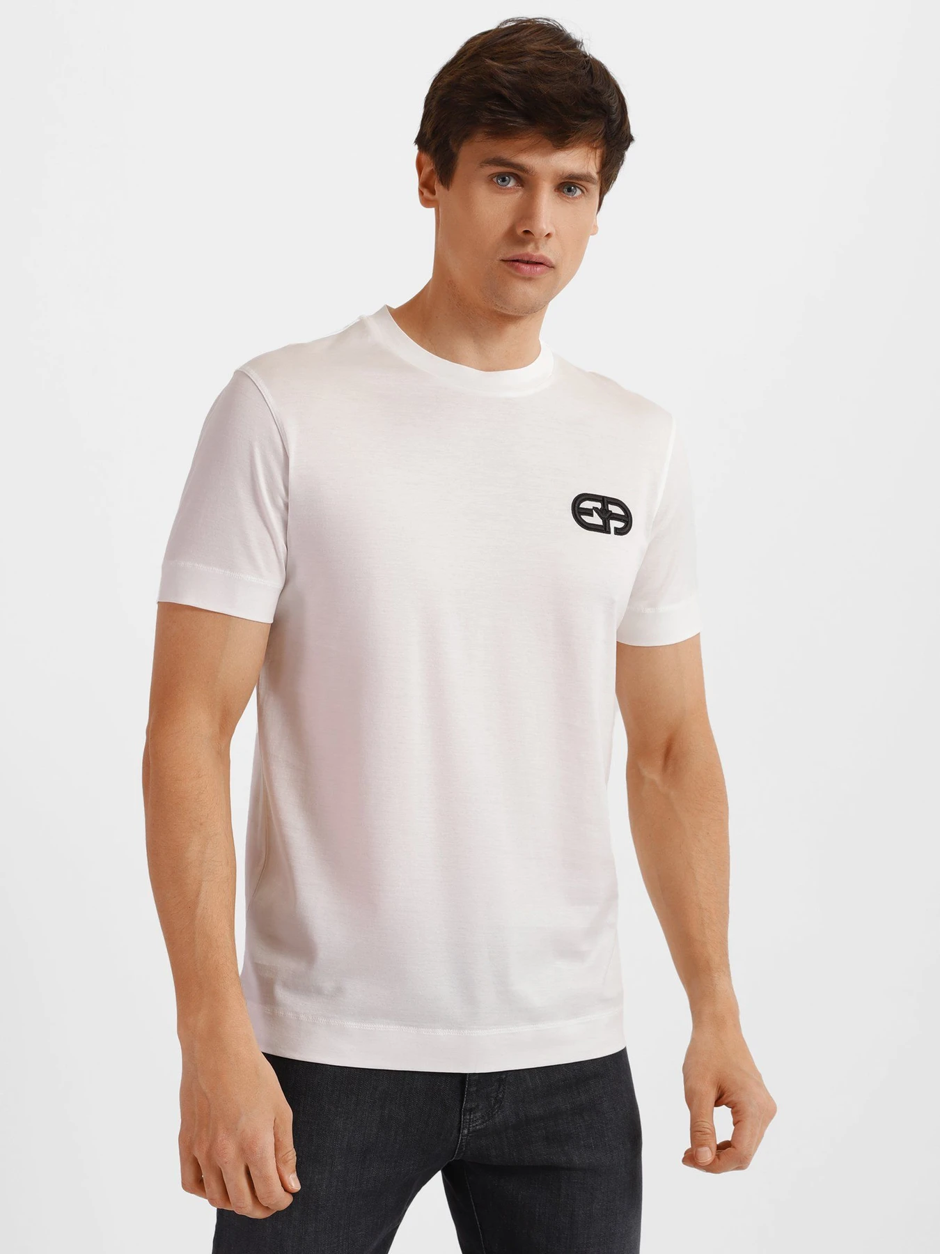 Футболки и поло Emporio Armani модель 3L1TFU-1JUVZ-0101 Футболки и поло Emporio Armani модель 3L1TFU-1JUVZ-0101 Фото