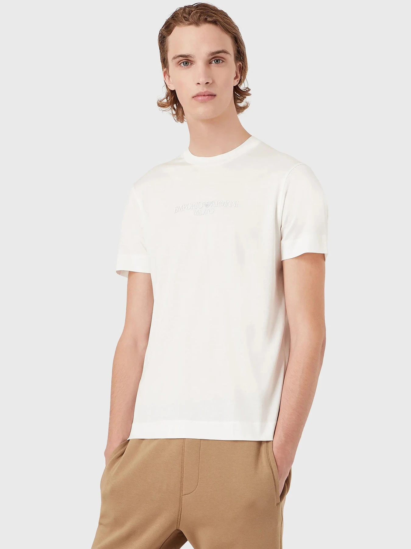 Футболки и поло Emporio Armani модель 3L1TCF-1JUVZ-0128 Футболки и поло Emporio Armani модель 3L1TCF-1JUVZ-0128 Фото
