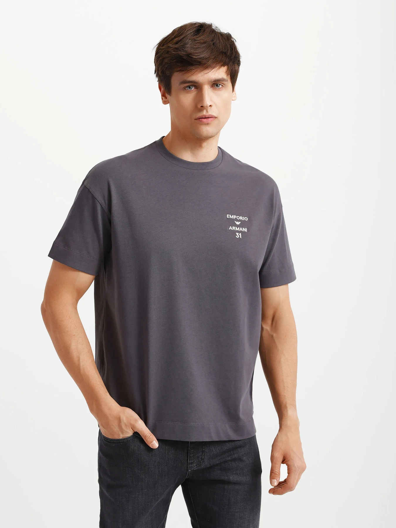 Футболки и поло Emporio Armani модель 3L1TFS-1JWZZ-0657 Футболки и поло Emporio Armani модель 3L1TFS-1JWZZ-0657 Фото