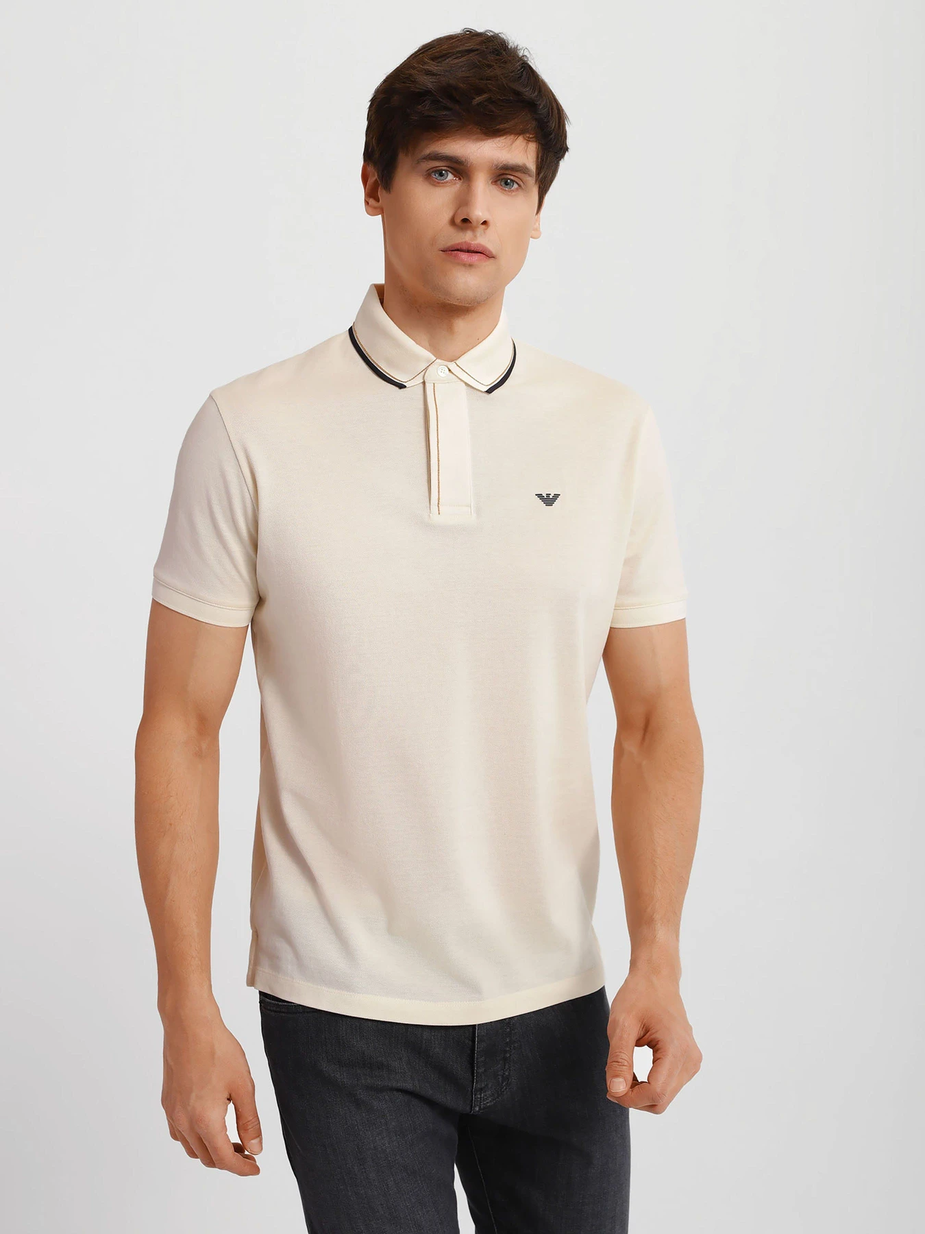 Футболки и поло Emporio Armani модель 3L1F90-1JTKZ-0128 Футболки и поло Emporio Armani модель 3L1F90-1JTKZ-0128 Фото