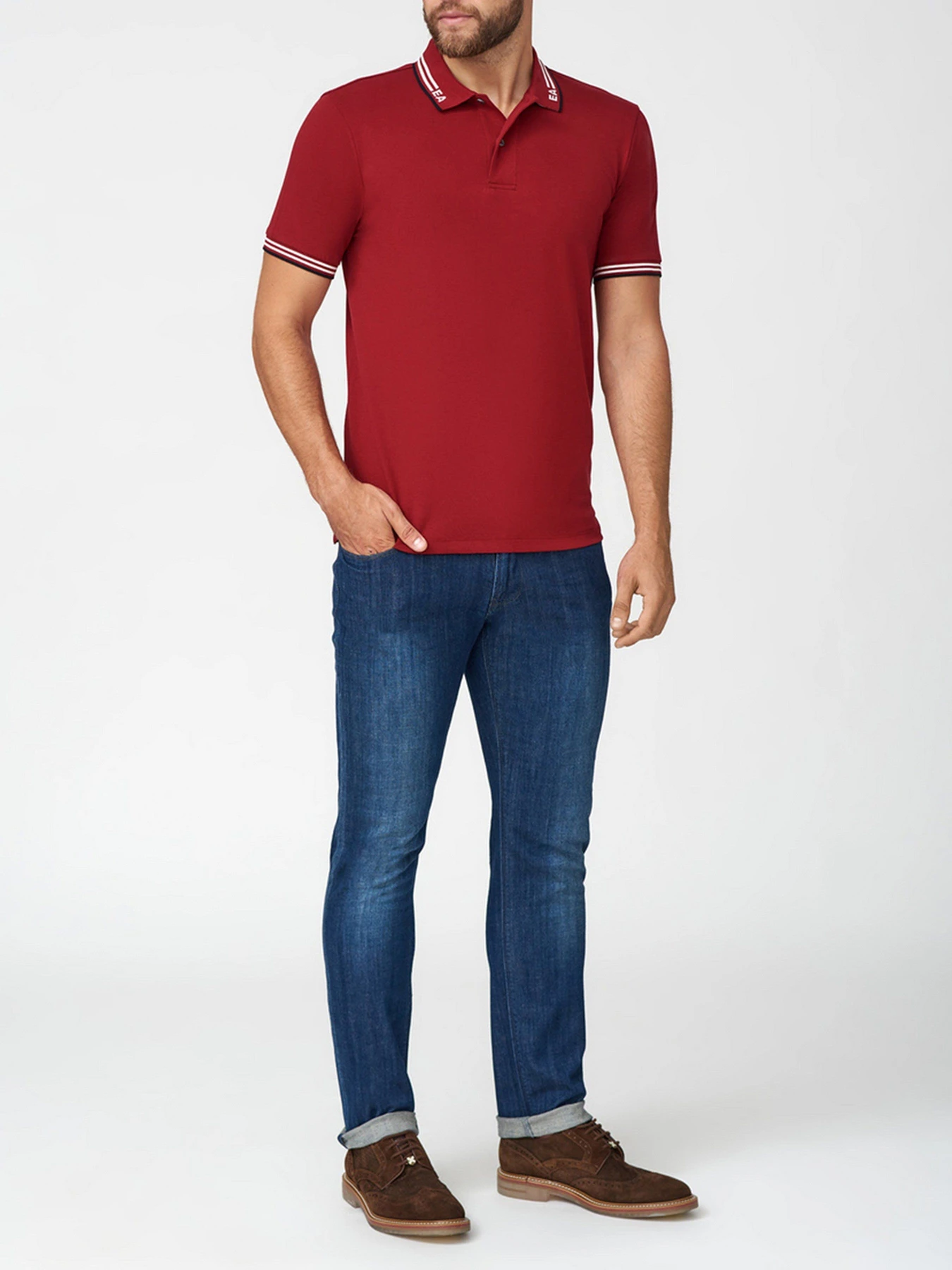 Футболки и поло Emporio Armani модель 3L1FAQ-1JPTZ-0344 Футболки и поло Emporio Armani модель 3L1FAQ-1JPTZ-0344 Фото