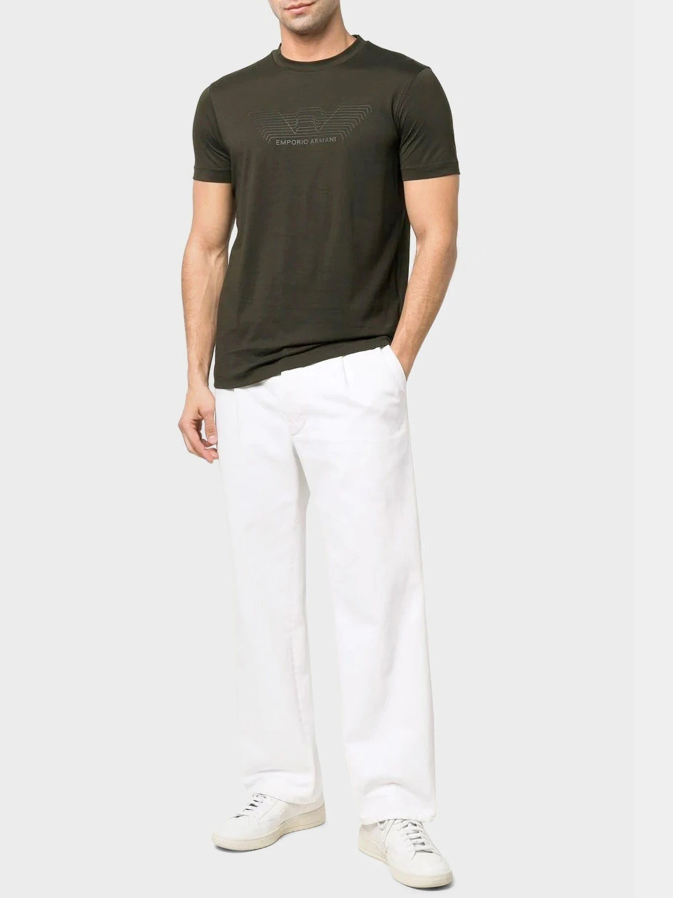 Футболки и поло Emporio Armani модель 3L1TFD-1JPZZ-0558 Футболки и поло Emporio Armani модель 3L1TFD-1JPZZ-0558 Фото