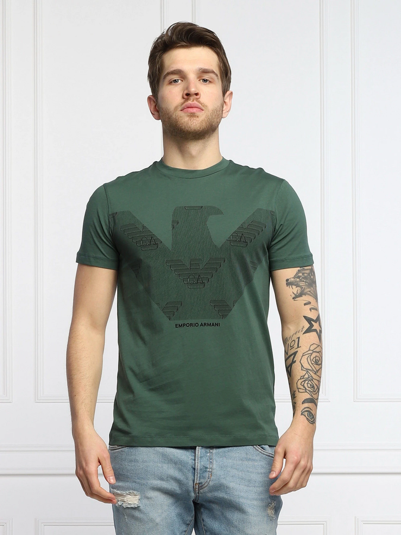 Футболки и поло Emporio Armani модель 3L1TFF-1JPZZ-0558 Фото