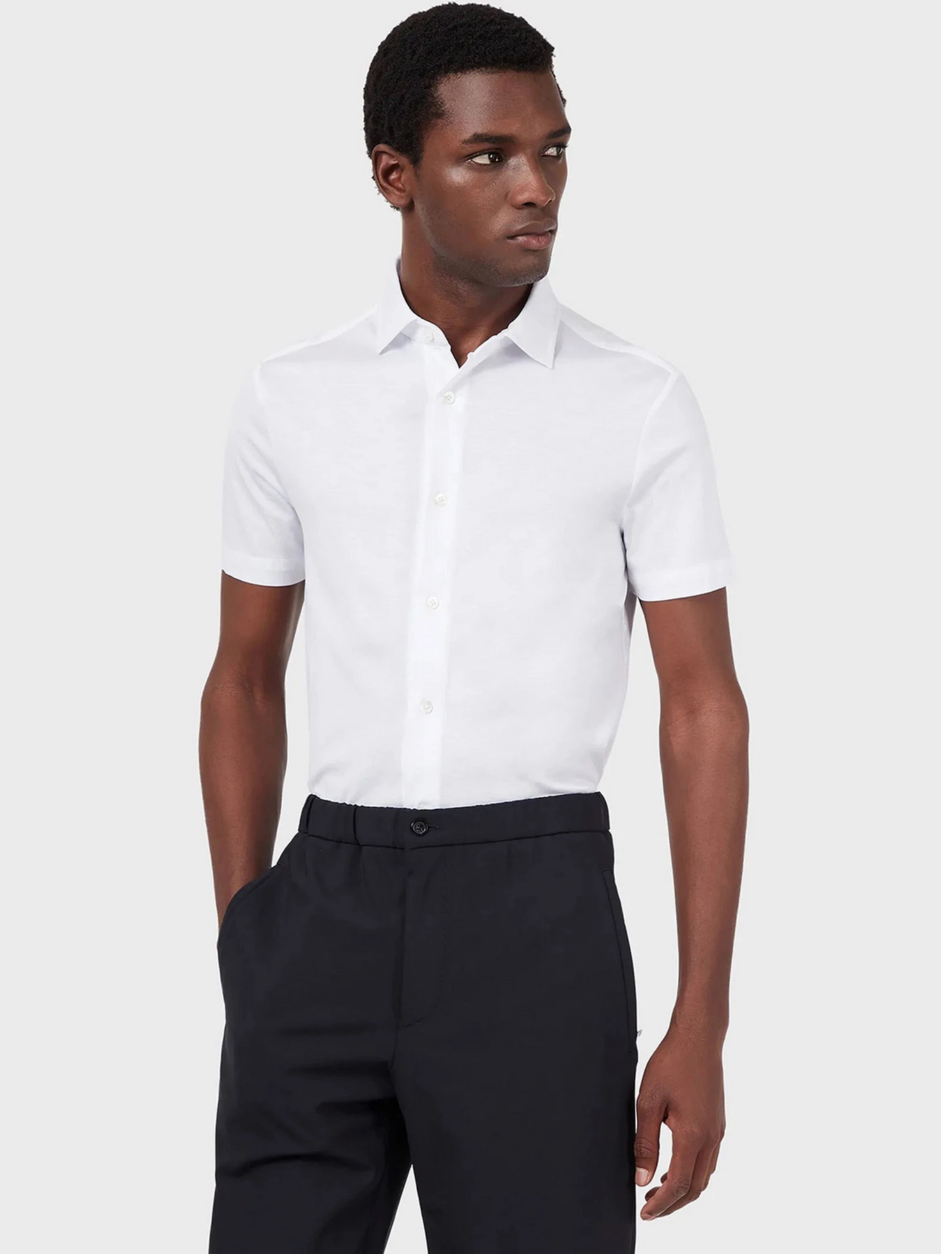 Рубашки Emporio Armani модель 8N1CG0-1JUVZ-0100 Рубашки Emporio Armani модель 8N1CG0-1JUVZ-0100 Фото