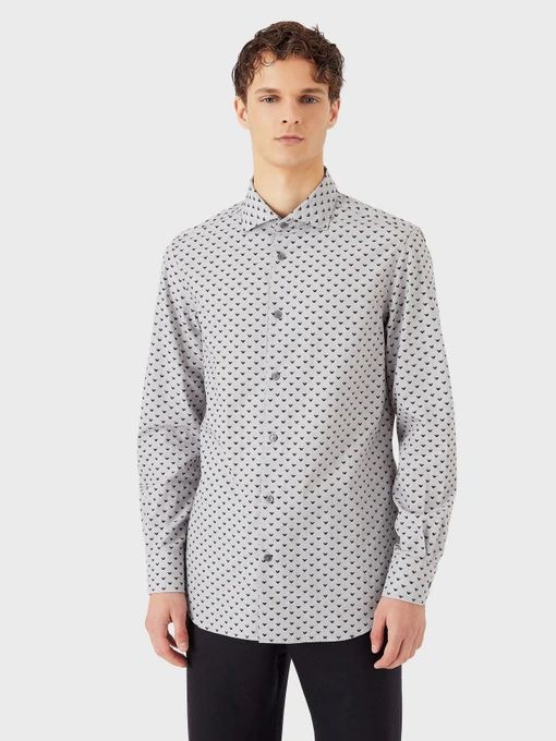 Сорочки Emporio Armani модель 6L1C86-1NMTZ-F619 Фото