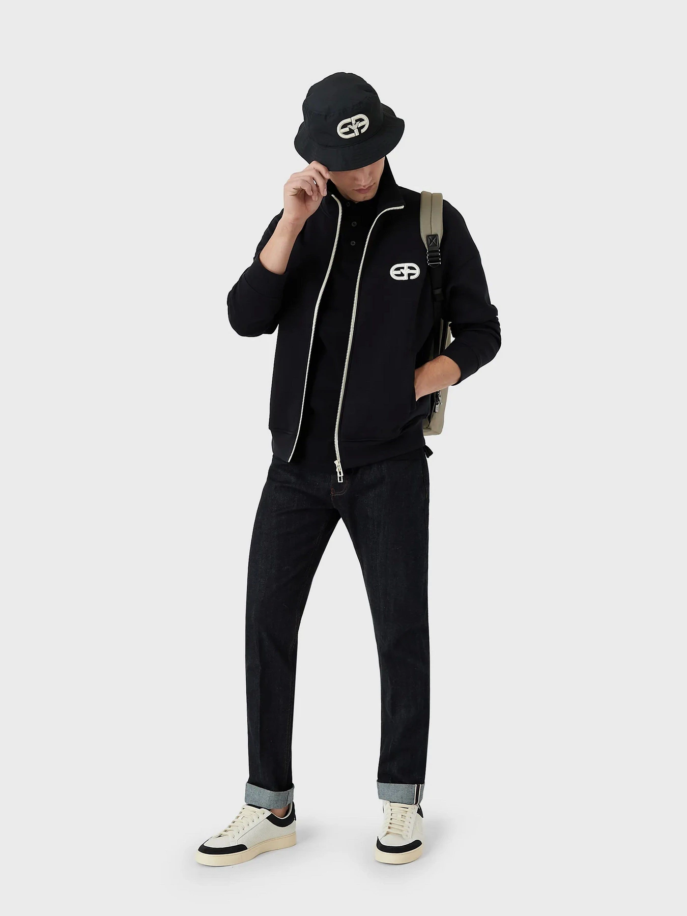Худи и свитшоты Emporio Armani модель 6L1M85-1JHSZ-0999 Фото
