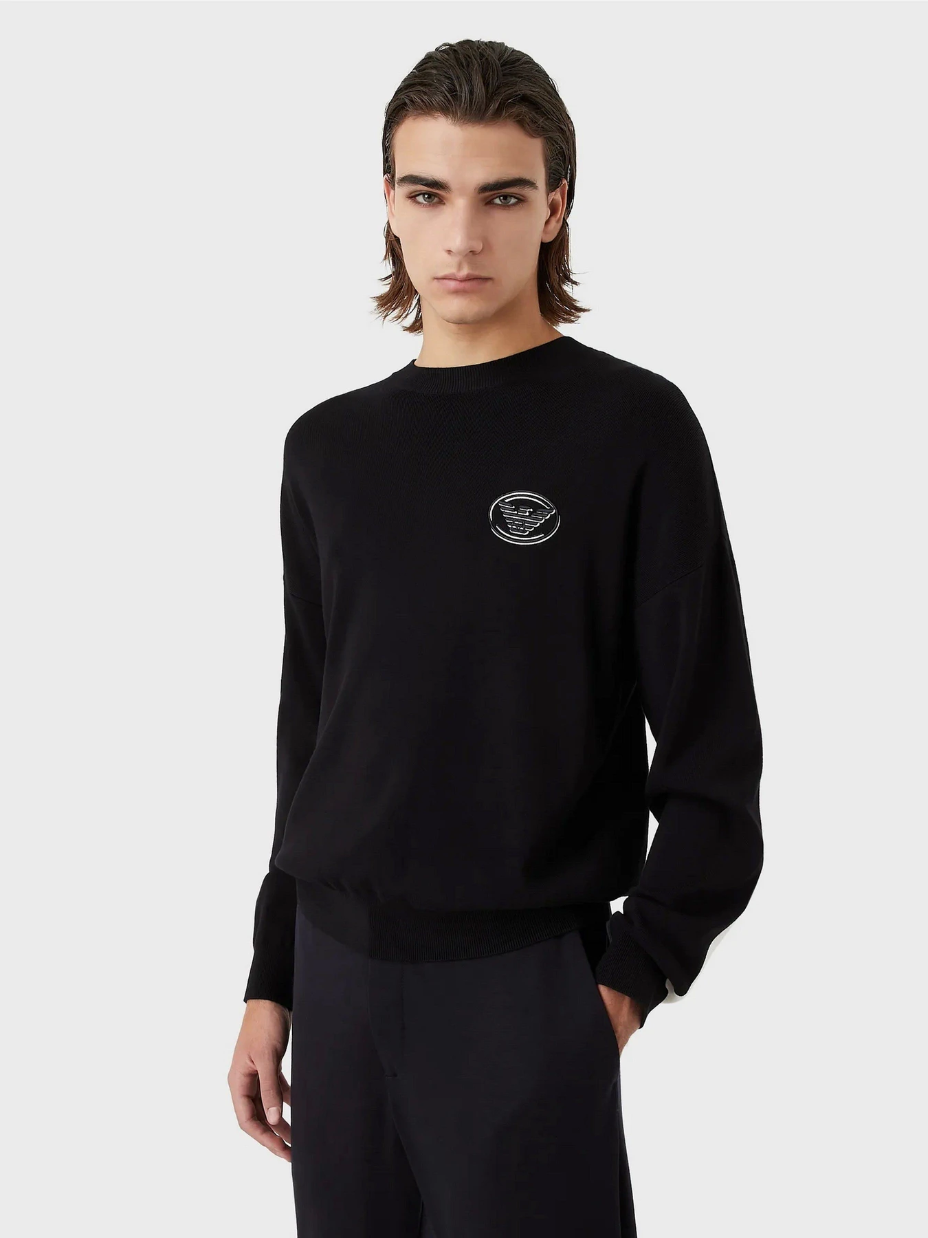 Свитры и кардиганы Emporio Armani модель 6L1MXA-1MKZZ-0920 Свитры и кардиганы Emporio Armani модель 6L1MXA-1MKZZ-0920 Фото