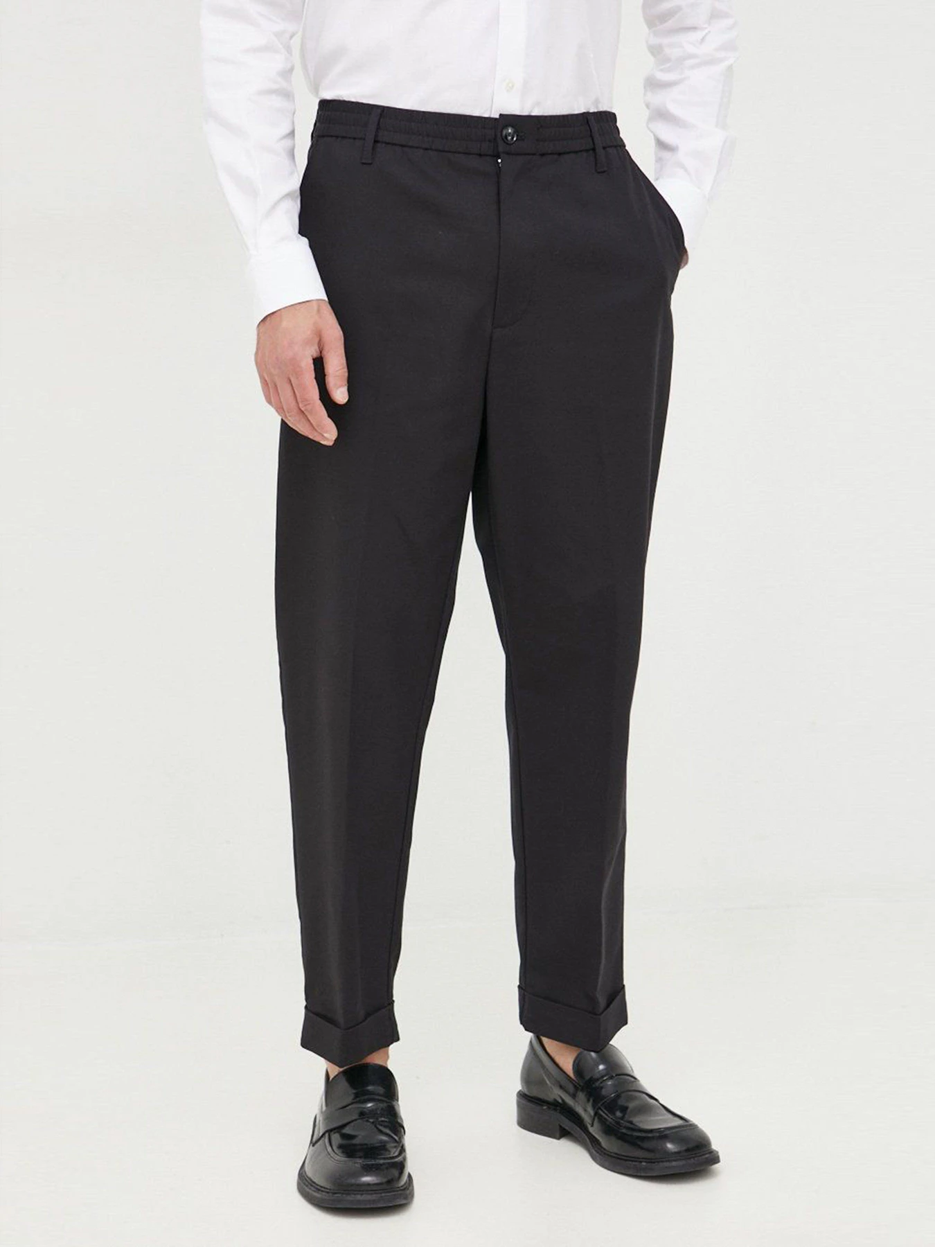Брюки Emporio Armani модель 6L1PL4-1NHOZ-0999 Брюки Emporio Armani модель 6L1PL4-1NHOZ-0999 Фото