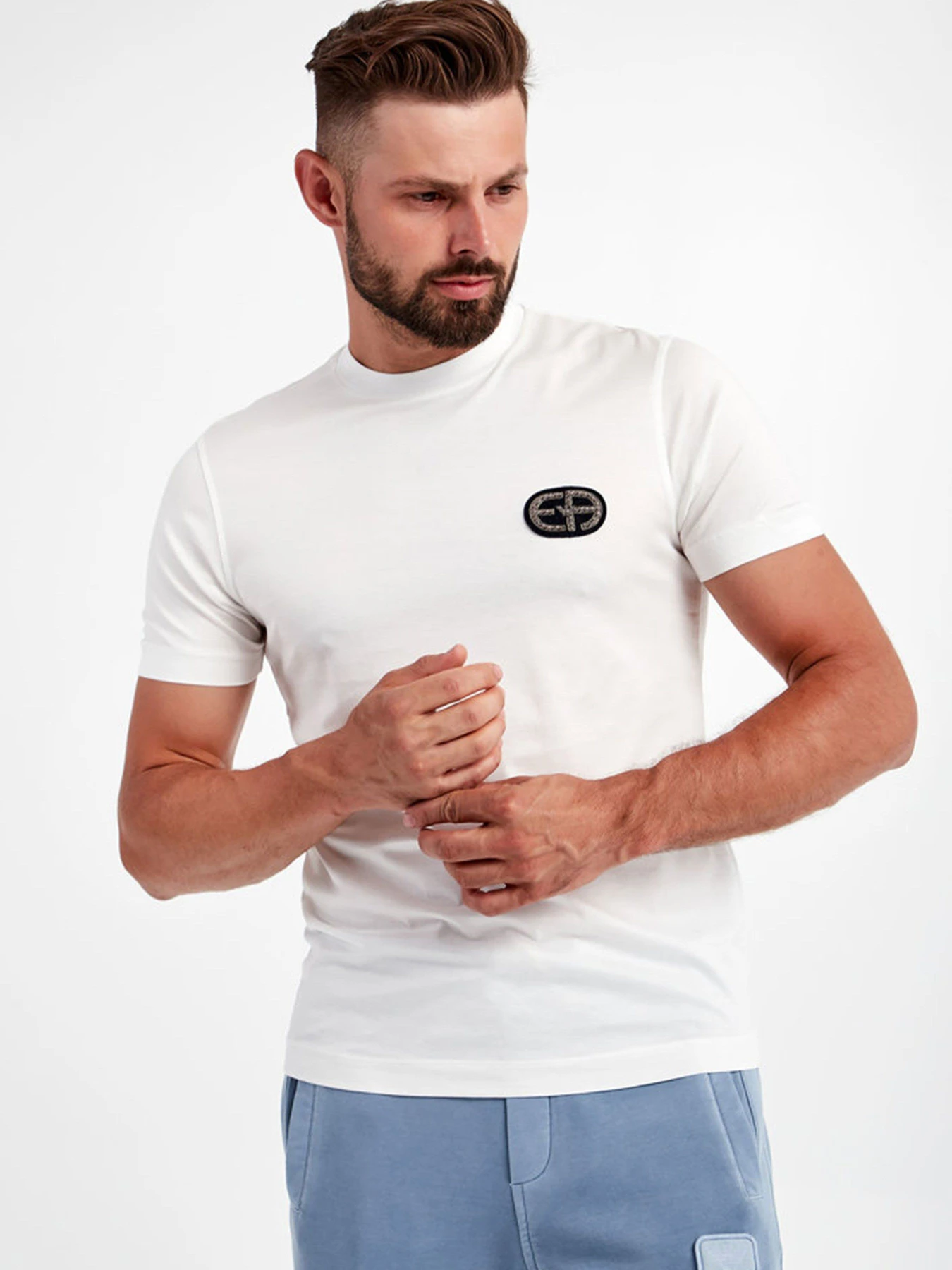 Футболки и поло Emporio Armani модель 6L1TA3-1JUVZ-0101 Футболки и поло Emporio Armani модель 6L1TA3-1JUVZ-0101 Фото