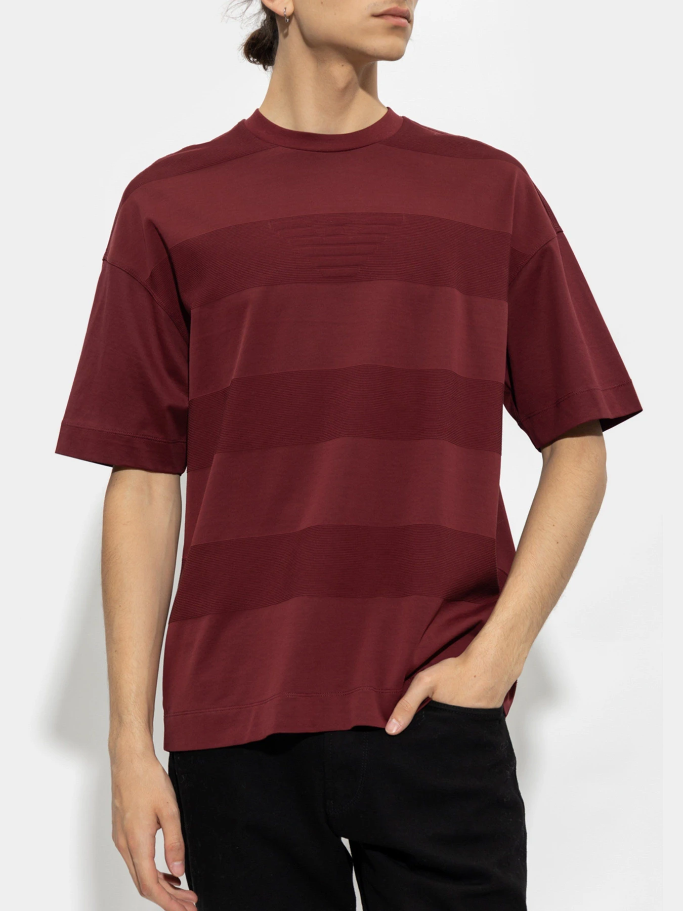 Футболки и поло Emporio Armani модель 6L1TL2-1JGYZ-F325 Футболки и поло Emporio Armani модель 6L1TL2-1JGYZ-F325 Фото