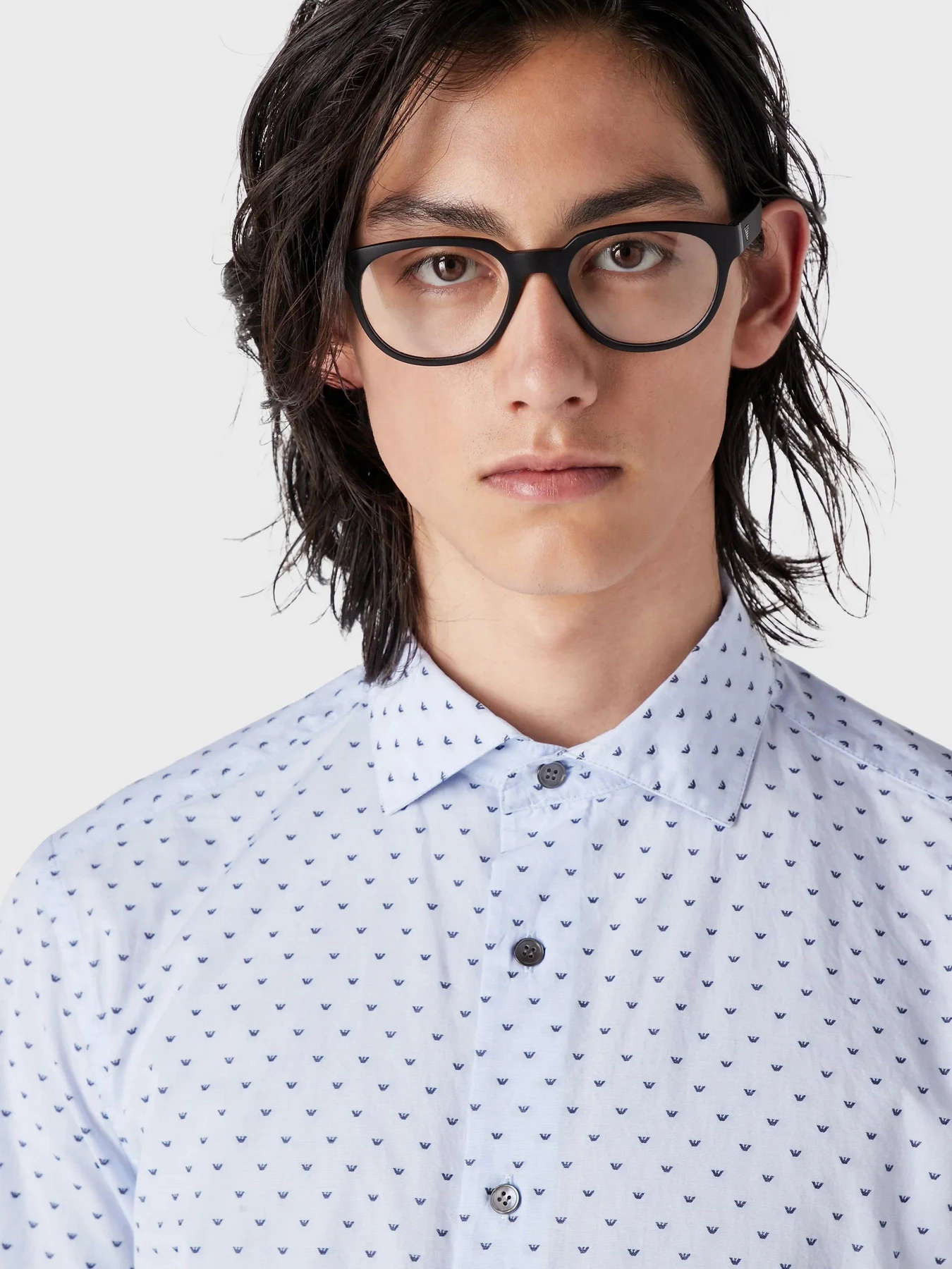 Рубашки Emporio Armani модель 3R1C86-1K0BZ-F747 Фото