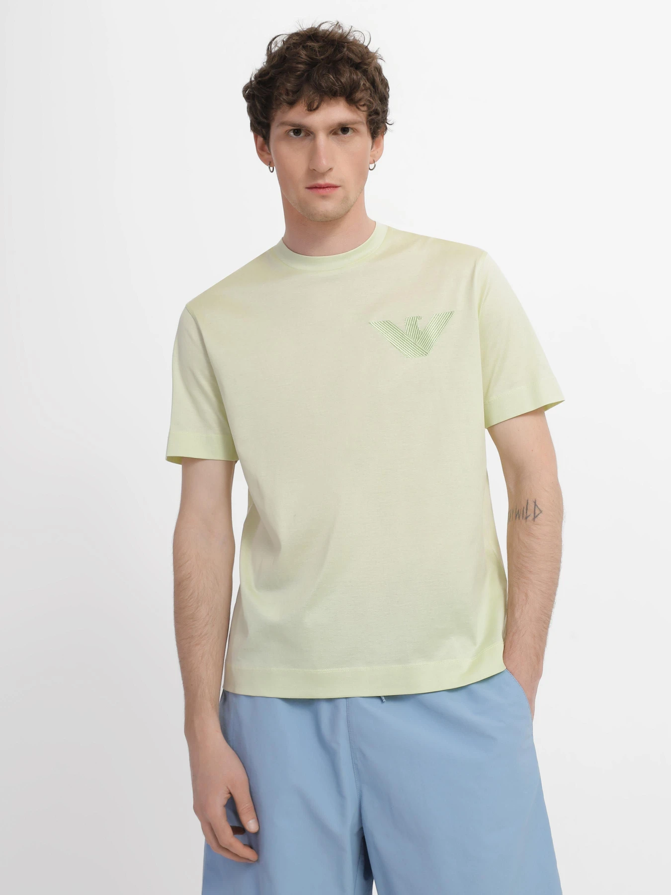 Футболки и поло Emporio Armani модель 3R1TZ3-1JSAZ-0594 Футболки и поло Emporio Armani модель 3R1TZ3-1JSAZ-0594 Фото