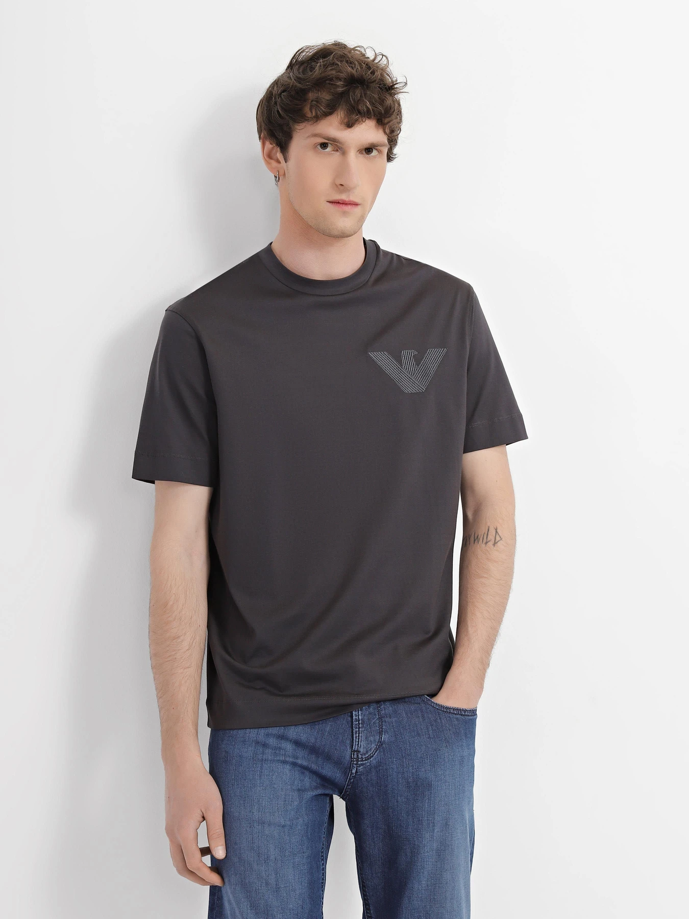 Футболки и поло Emporio Armani модель 3R1TZ3-1JSAZ-0651 Футболки и поло Emporio Armani модель 3R1TZ3-1JSAZ-0651 Фото