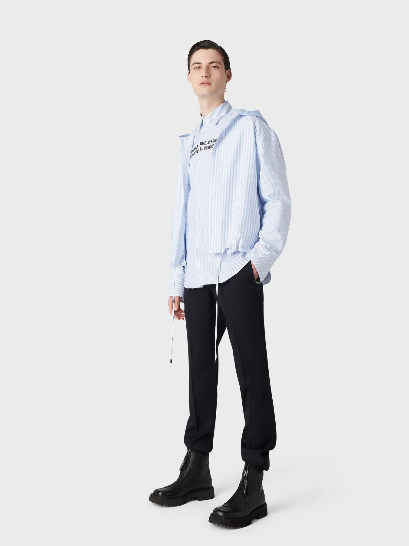 Рубашки Emporio Armani модель D41FA4-D110C-019 Рубашки Emporio Armani модель D41FA4-D110C-019 Фото