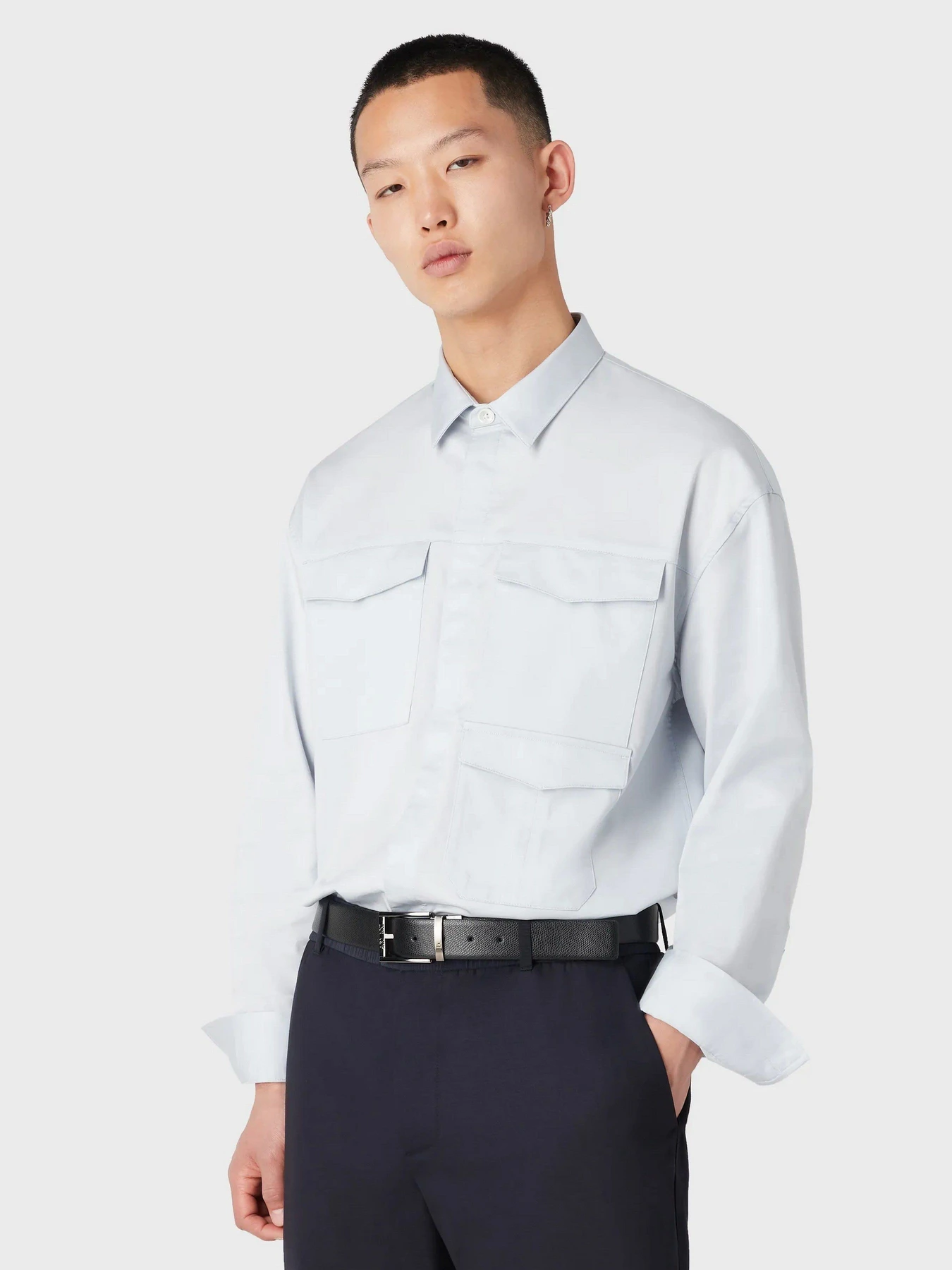 Сорочки Emporio Armani модель 3R1CC2-1NSEZ-0788 Сорочки Emporio Armani модель 3R1CC2-1NSEZ-0788 Фото