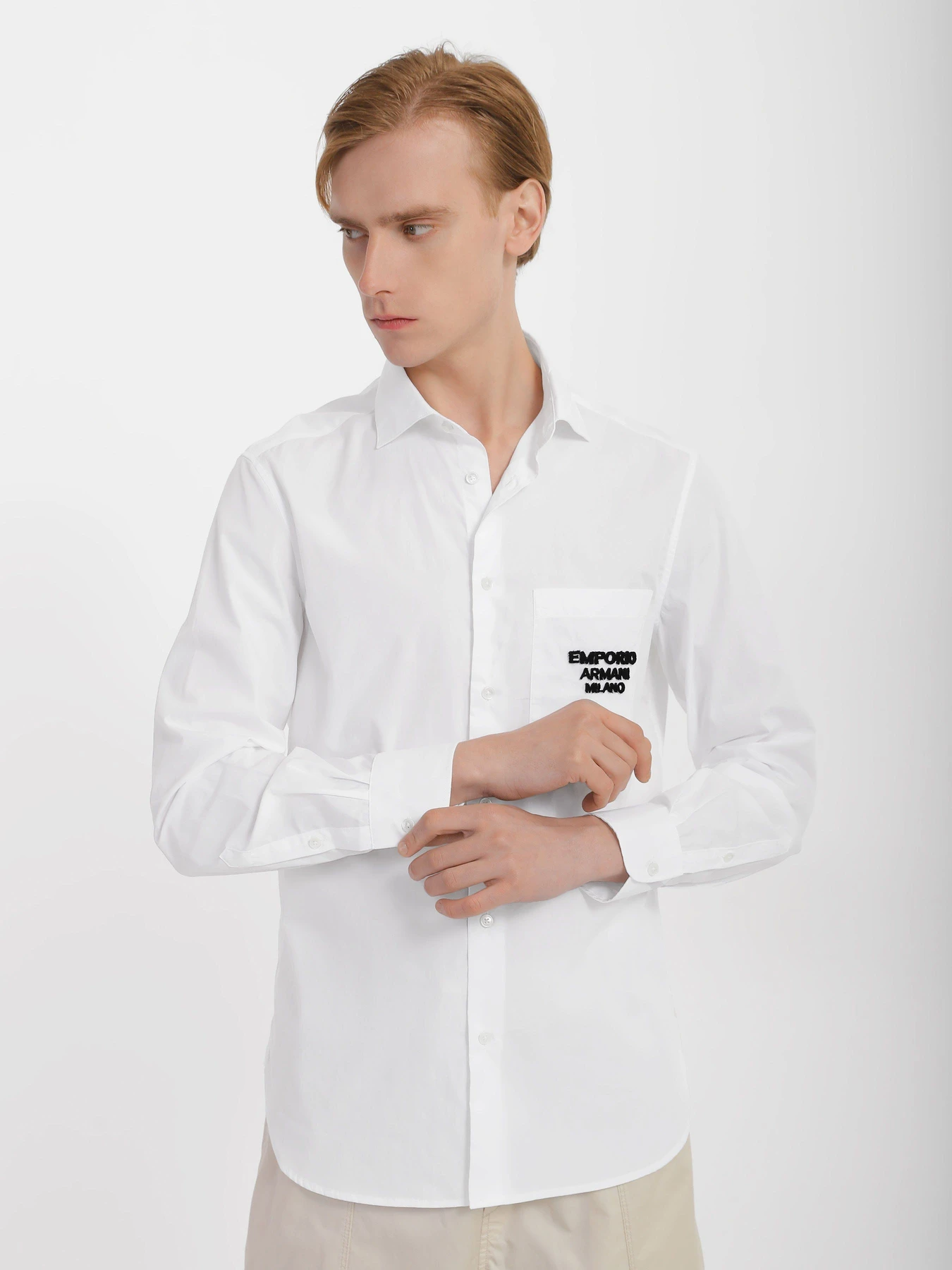 Рубашки Emporio Armani модель 3R1CC5-1NSGZ-0100 Рубашки Emporio Armani модель 3R1CC5-1NSGZ-0100 Фото