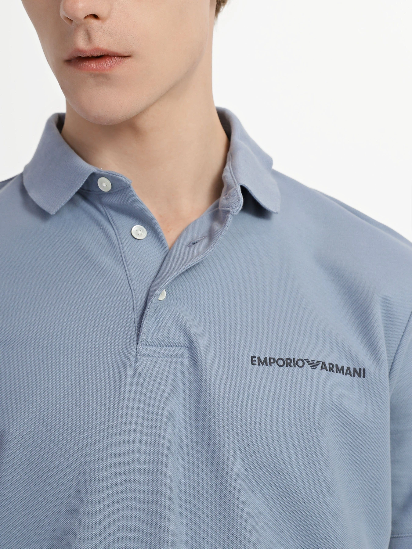 Футболки и поло Emporio Armani модель 3R1F74-1JCYZ-0738 Футболки и поло Emporio Armani модель 3R1F74-1JCYZ-0738 Фото