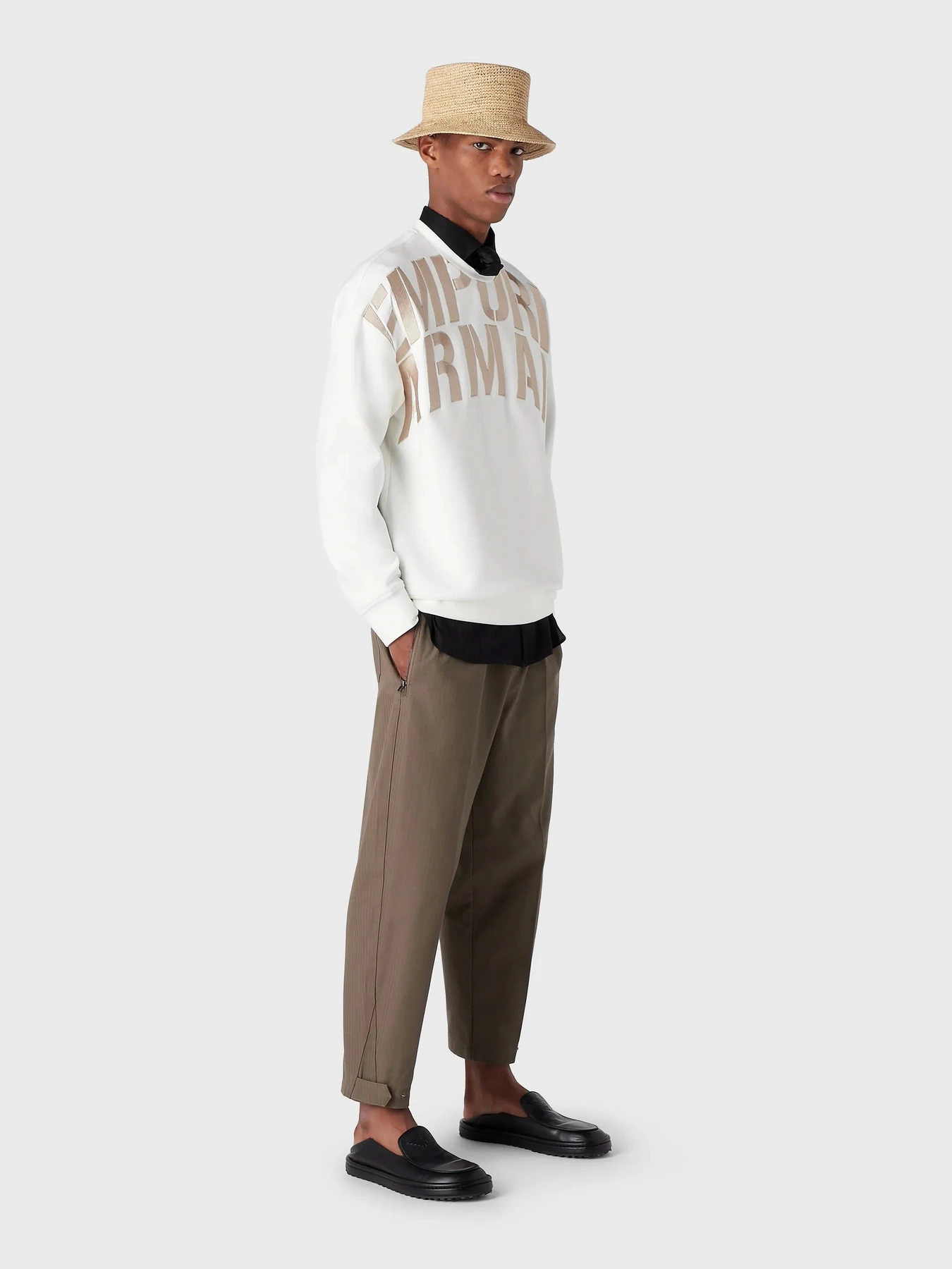 Худи и свитшоты Emporio Armani модель 3R1MDH-1JHSZ-01G1 Фото
