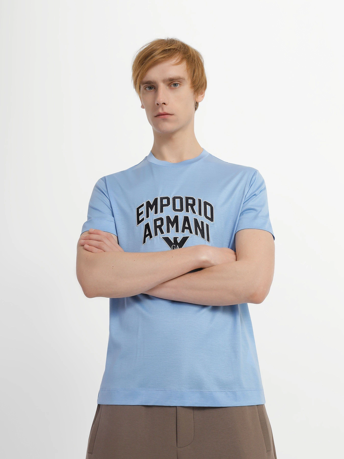 Футболки и поло Emporio Armani модель 3R1TBF-1JUVZ-0708 Футболки и поло Emporio Armani модель 3R1TBF-1JUVZ-0708 Фото