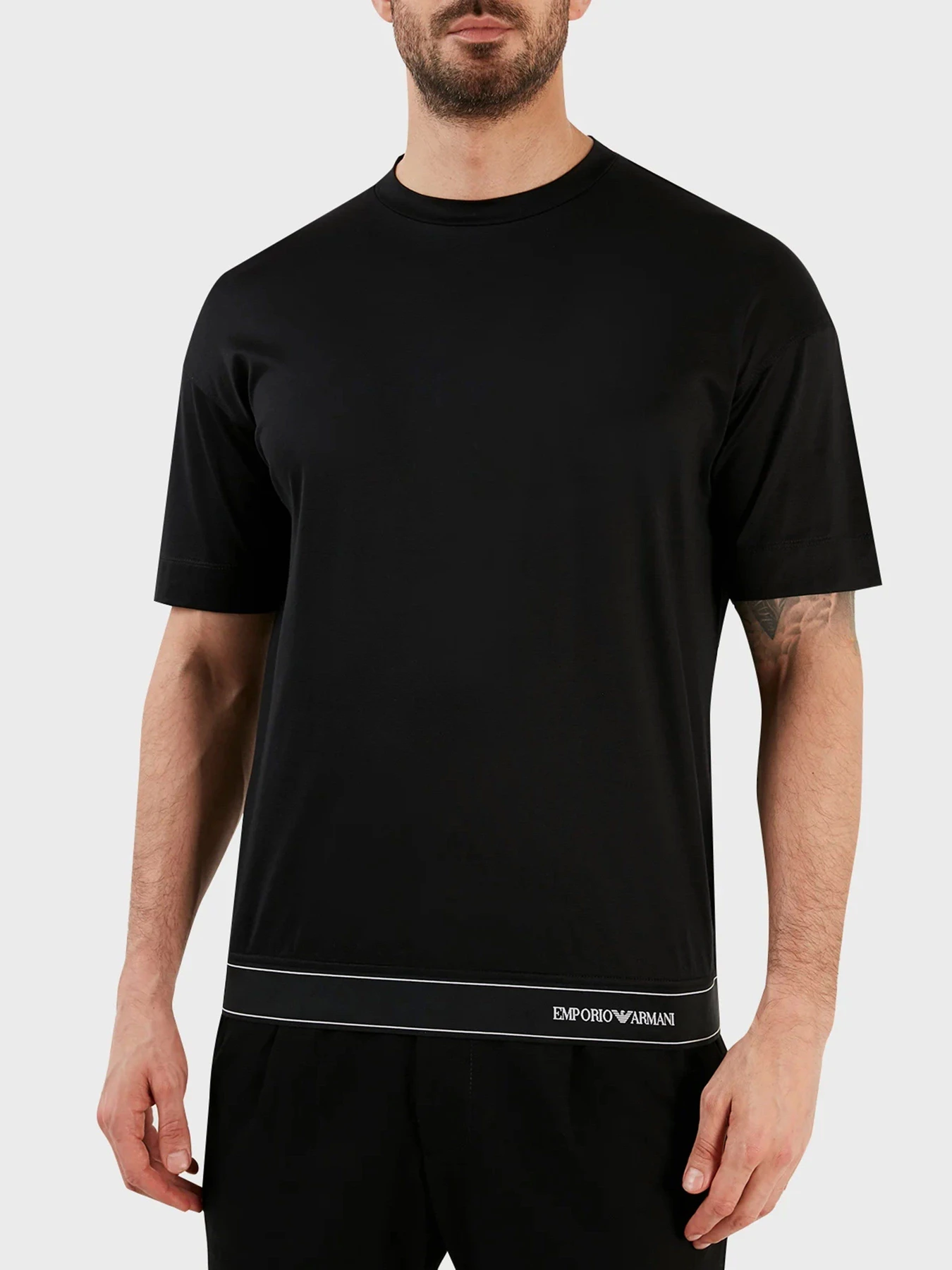 Футболки и поло Emporio Armani модель 3R1TV6-1JUVZ-0999 Футболки и поло Emporio Armani модель 3R1TV6-1JUVZ-0999 Фото