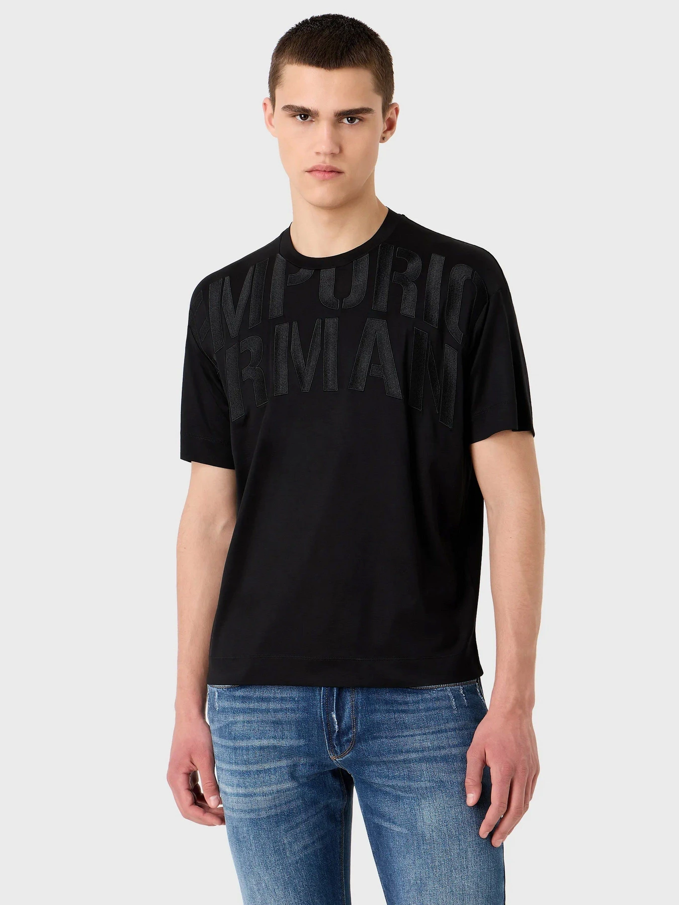 Футболки и поло Emporio Armani модель 3R1TZ2-1JUVZ-0095 Футболки и поло Emporio Armani модель 3R1TZ2-1JUVZ-0095 Фото