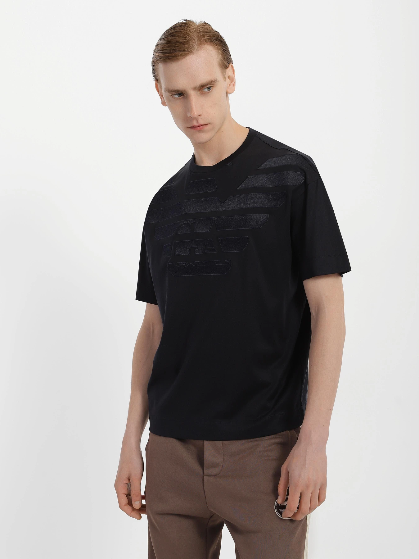 Футболки и поло Emporio Armani модель 3R1TZ2-1JUVZ-09J0 Футболки и поло Emporio Armani модель 3R1TZ2-1JUVZ-09J0 Фото