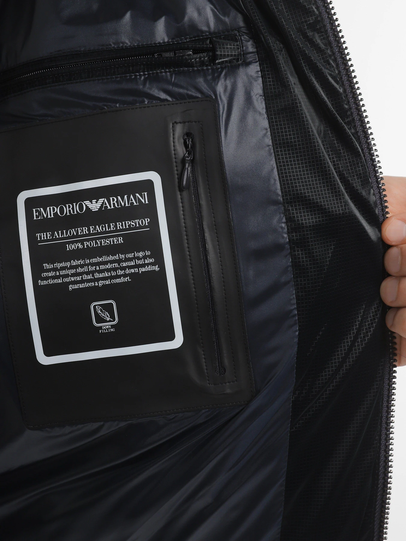 Куртки и дубленки Emporio Armani модель 6R1B88-1NDGZ-0920 Куртки и дубленки Emporio Armani модель 6R1B88-1NDGZ-0920 Фото