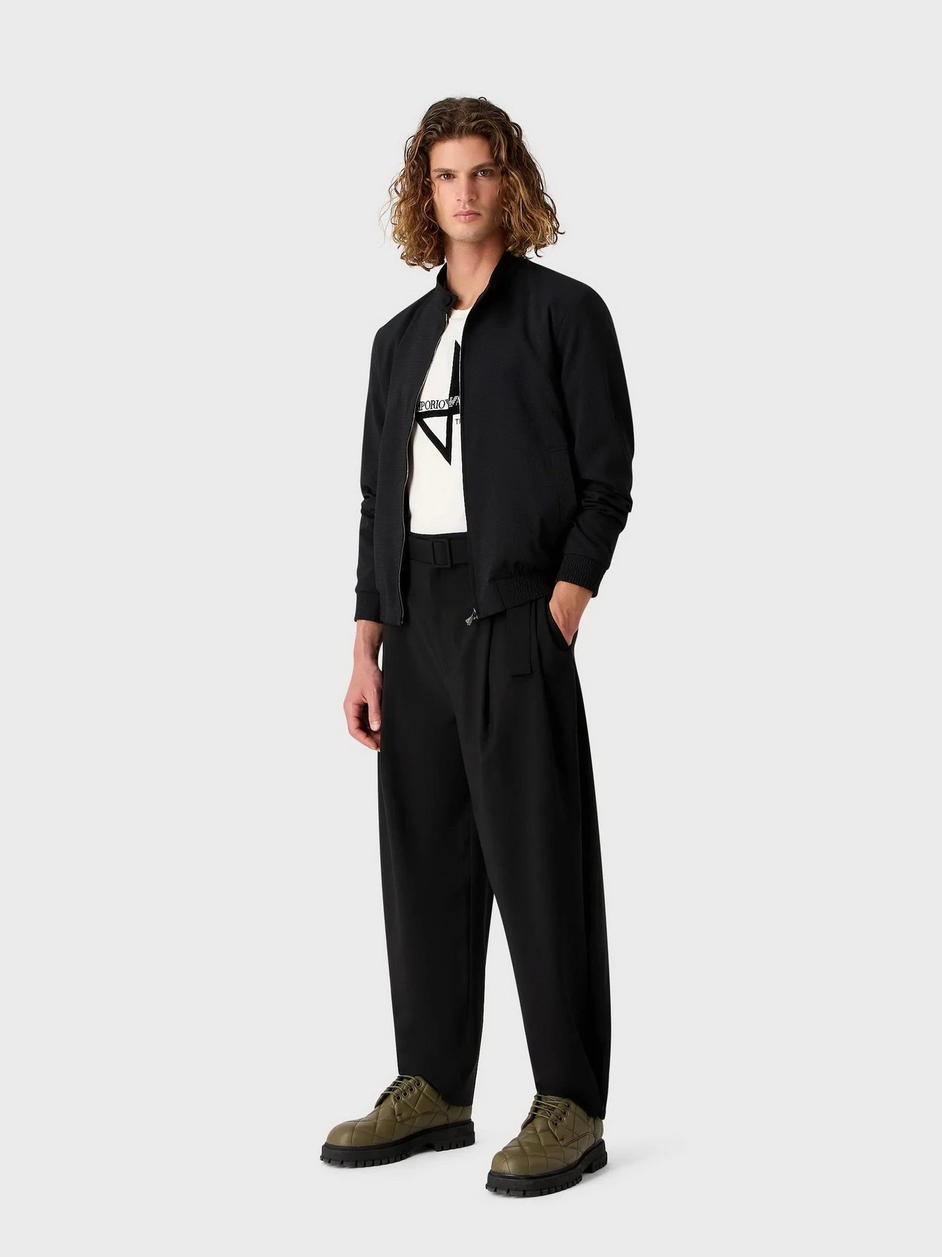 Футболки и поло Emporio Armani модель 6R1T6Q-1J7FZ-0101 Футболки и поло Emporio Armani модель 6R1T6Q-1J7FZ-0101 Фото