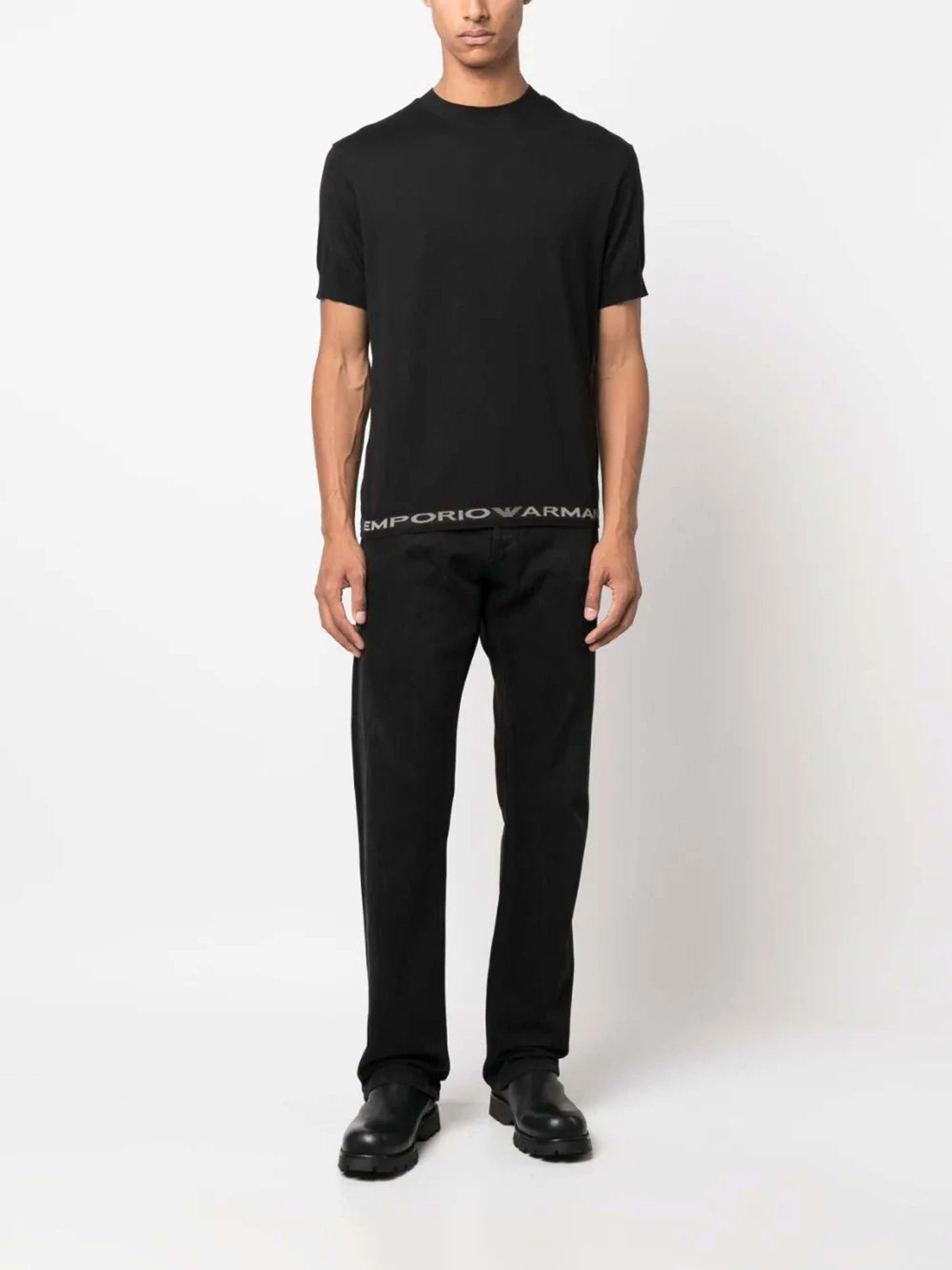 Футболки и поло Emporio Armani модель 6R1TEB-1JFIZ-0093 Футболки и поло Emporio Armani модель 6R1TEB-1JFIZ-0093 Фото