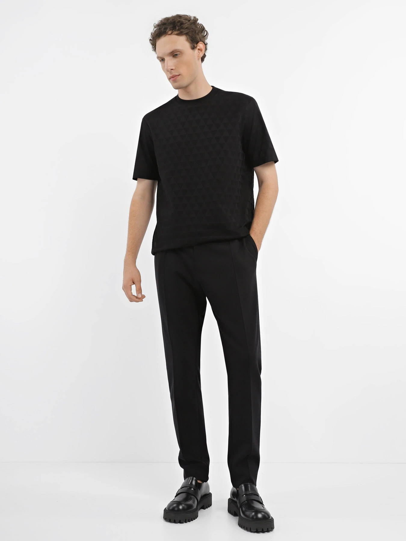 Штани Emporio Armani модель H41P59-E1059-999 Фото