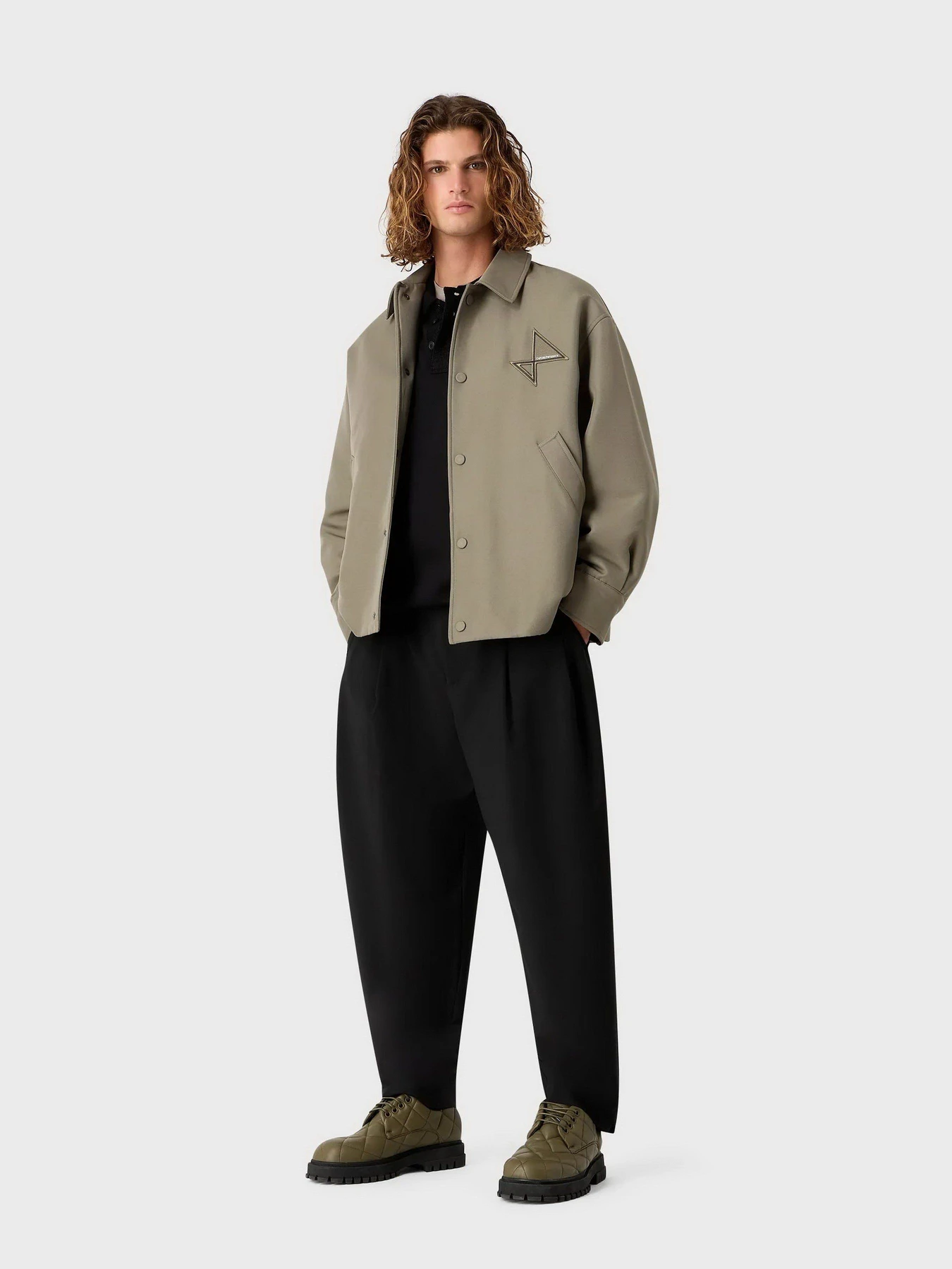 Футболки и поло Emporio Armani модель 6R1F83-1JHSZ-0999 Футболки и поло Emporio Armani модель 6R1F83-1JHSZ-0999 Фото