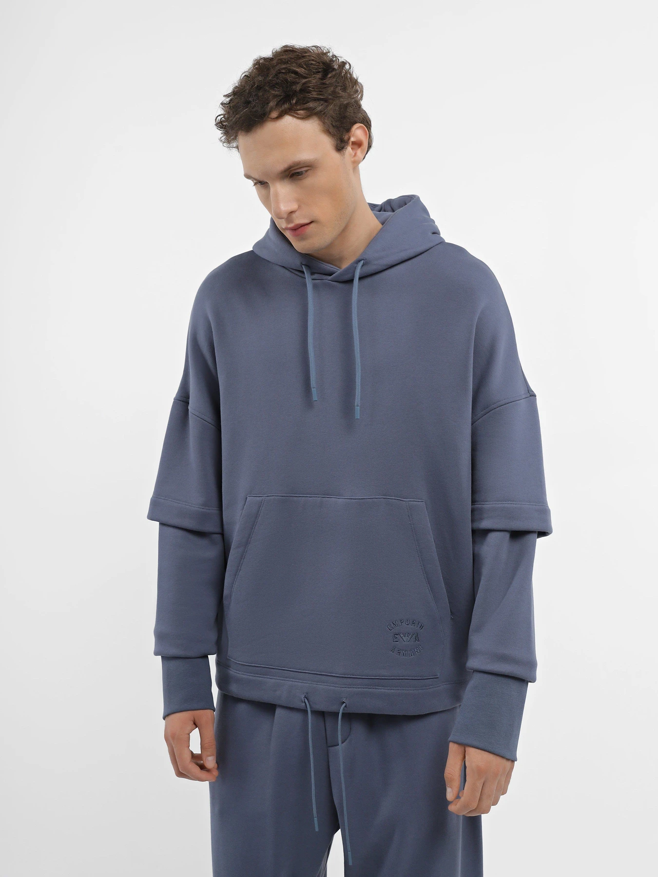 Худи и свитшоты Emporio Armani модель 6R1MBX-1JWPZ-09B2 Фото
