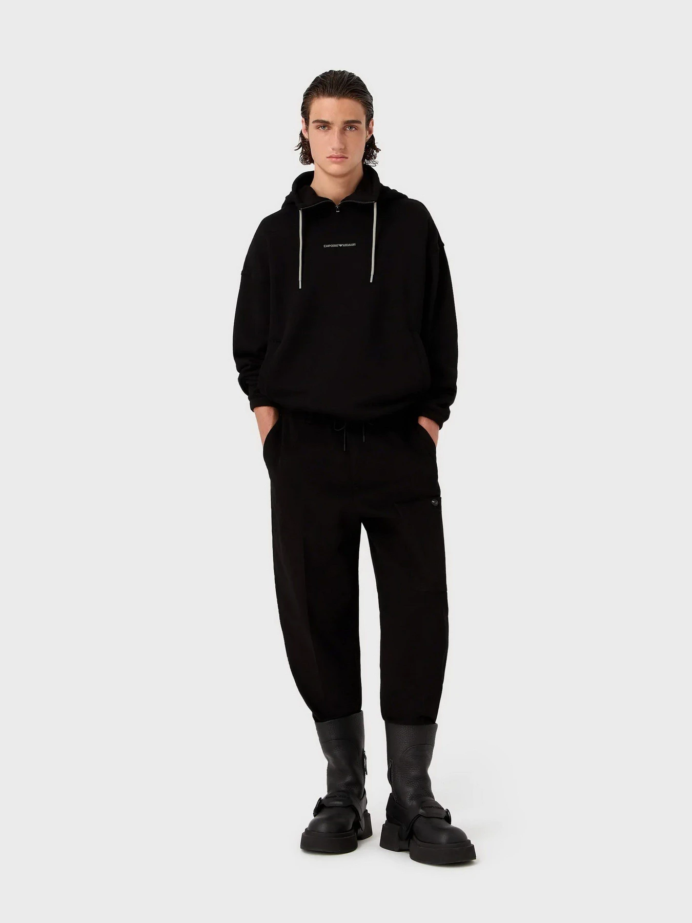 Штани Emporio Armani модель 6R1P67-1NGRZ-0999 Штани Emporio Armani модель 6R1P67-1NGRZ-0999 Фото