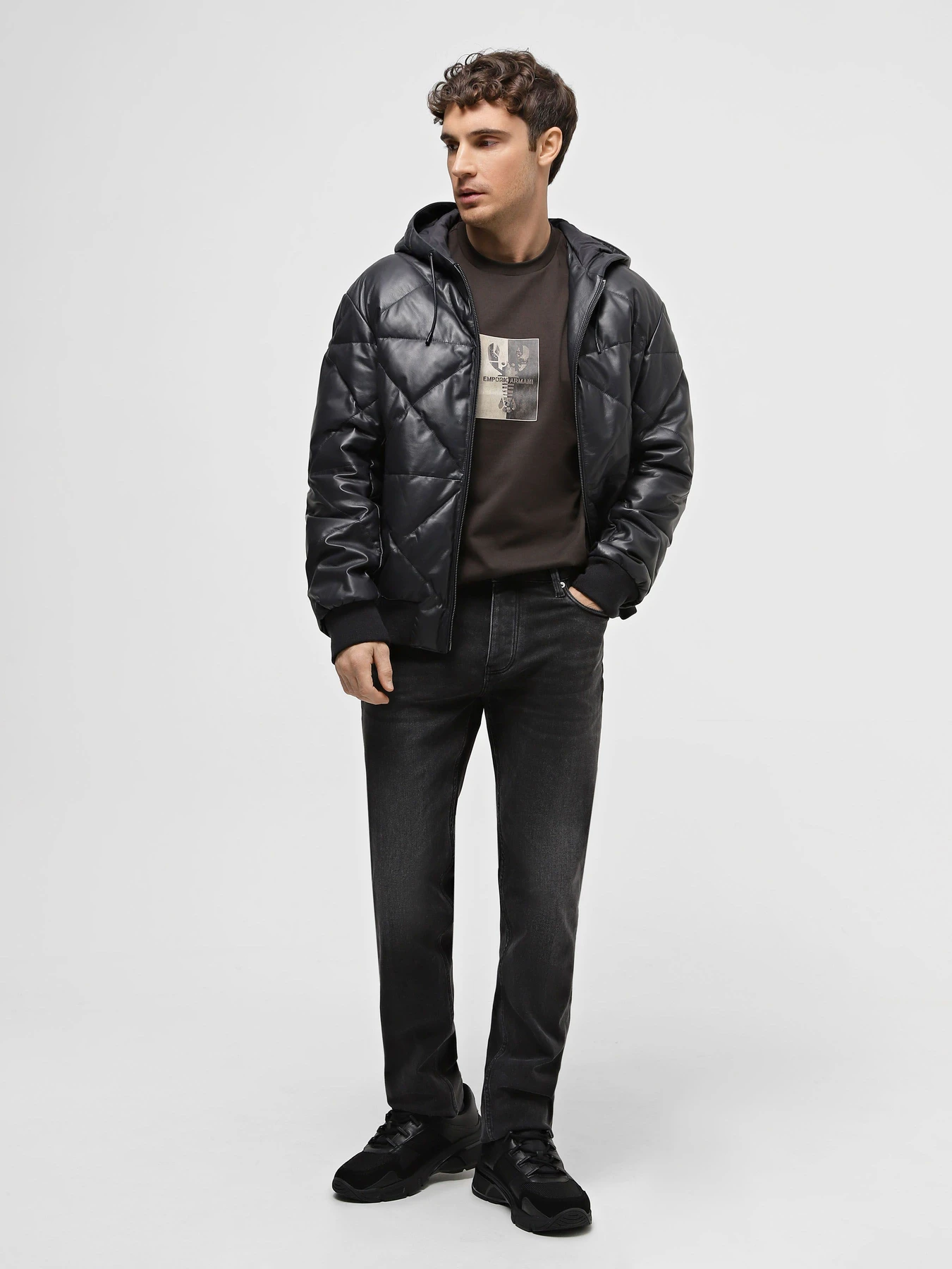 Куртки и дубленки Emporio Armani модель H41R77-E1P77-922 Куртки и дубленки Emporio Armani модель H41R77-E1P77-922 Фото