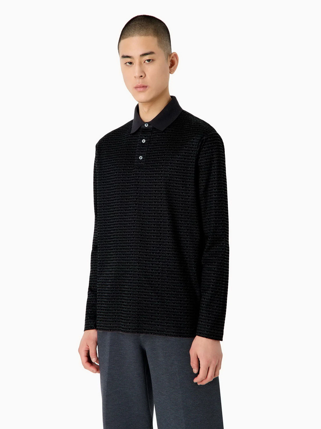 Футболки и поло Emporio Armani модель 3D1FE7-1JUVZ-0999 Футболки и поло Emporio Armani модель 3D1FE7-1JUVZ-0999 Фото