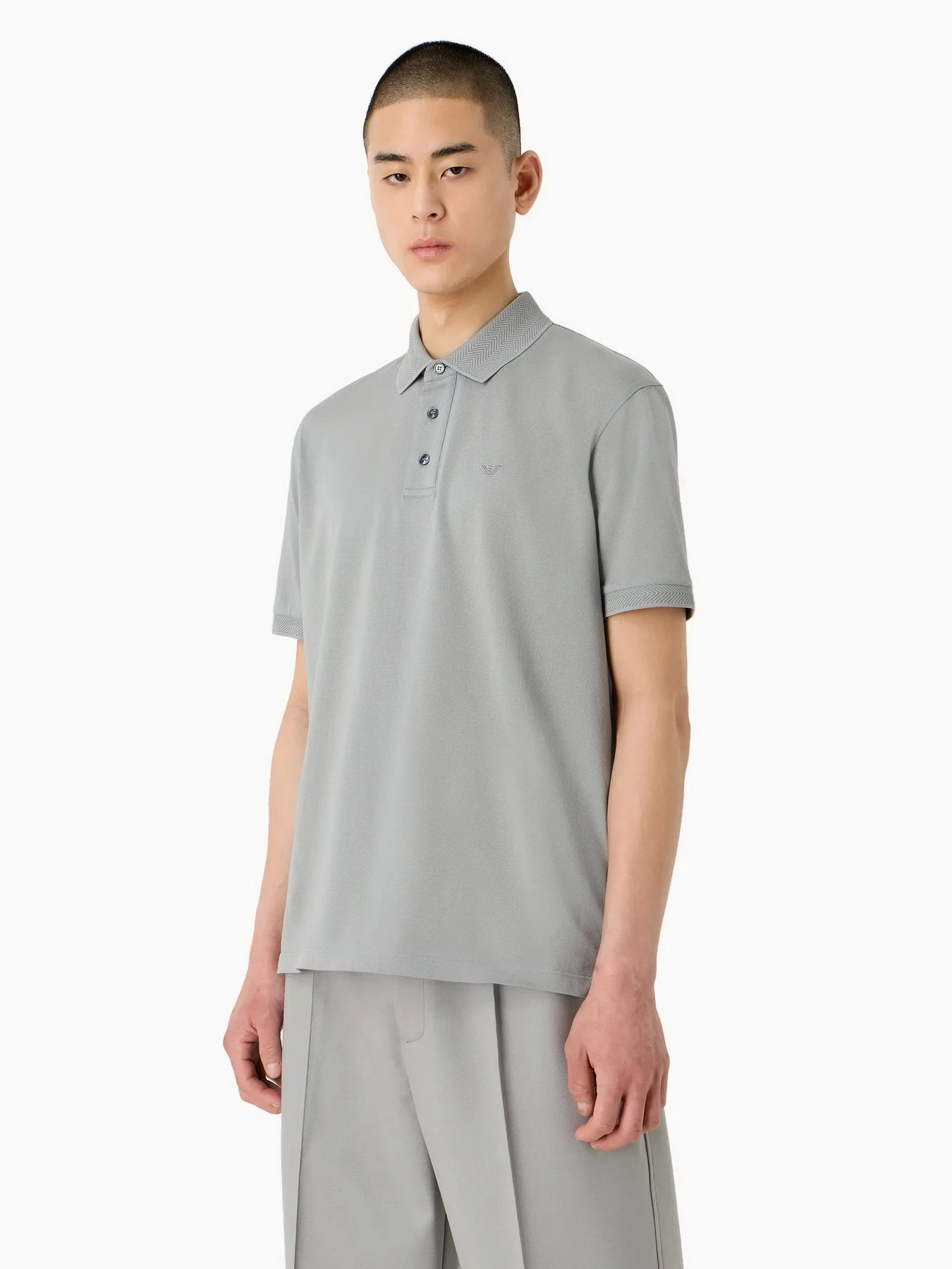 Футболки и поло Emporio Armani модель 3D1FF2-1JTKZ-06G1 Футболки и поло Emporio Armani модель 3D1FF2-1JTKZ-06G1 Фото