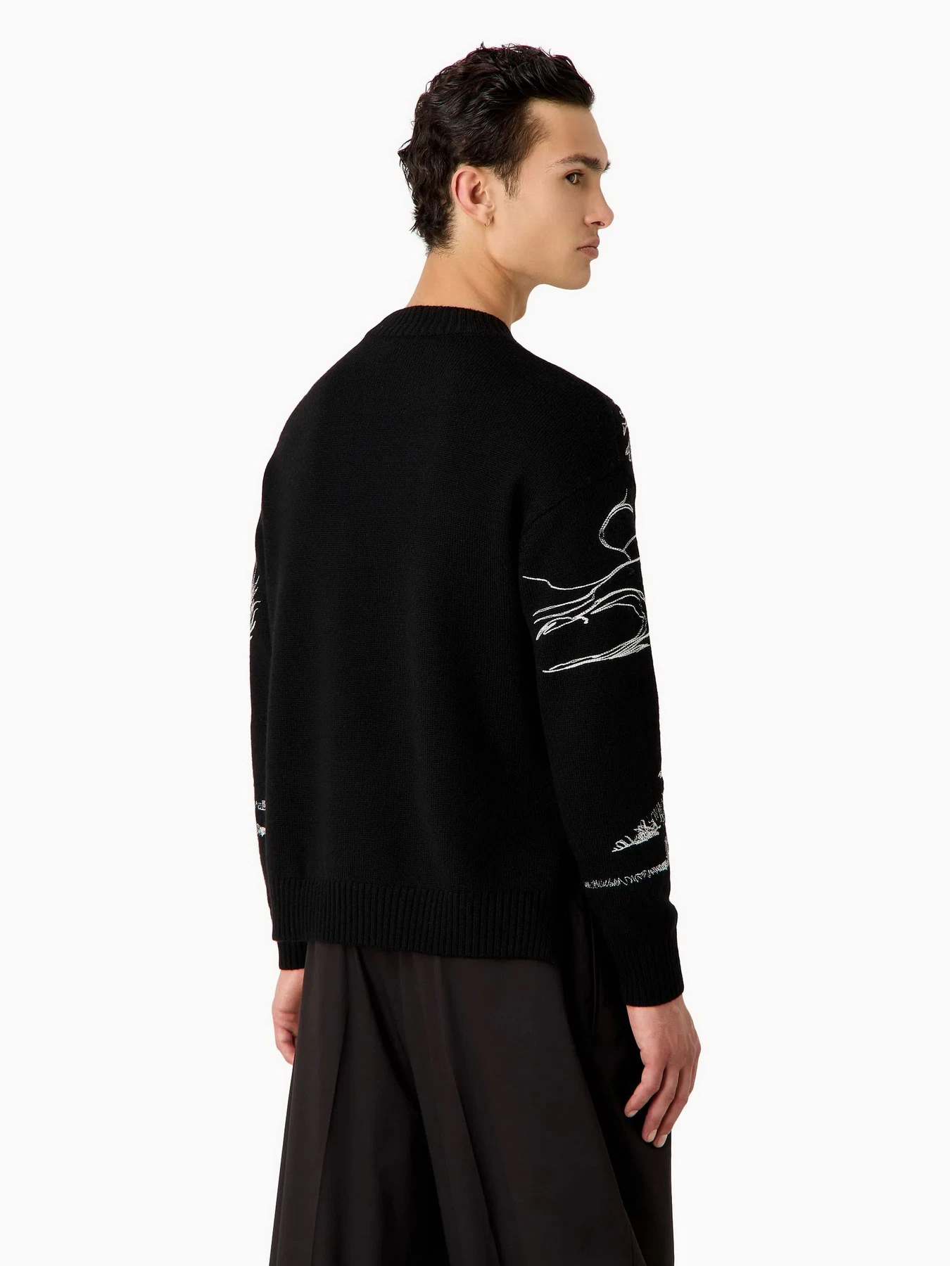 Свитры и кардиганы Emporio Armani модель 3D1MV2-1M02Z-0999 Свитры и кардиганы Emporio Armani модель 3D1MV2-1M02Z-0999 Фото