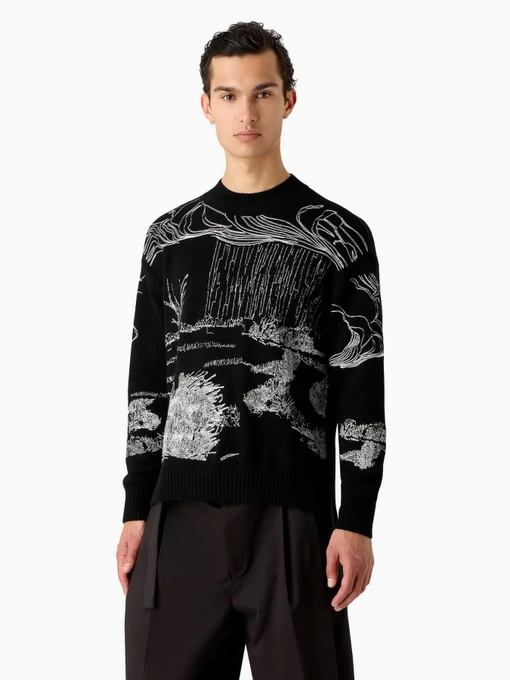 Светри та кардигани Emporio Armani модель 3D1MV2-1M02Z-0999 Фото