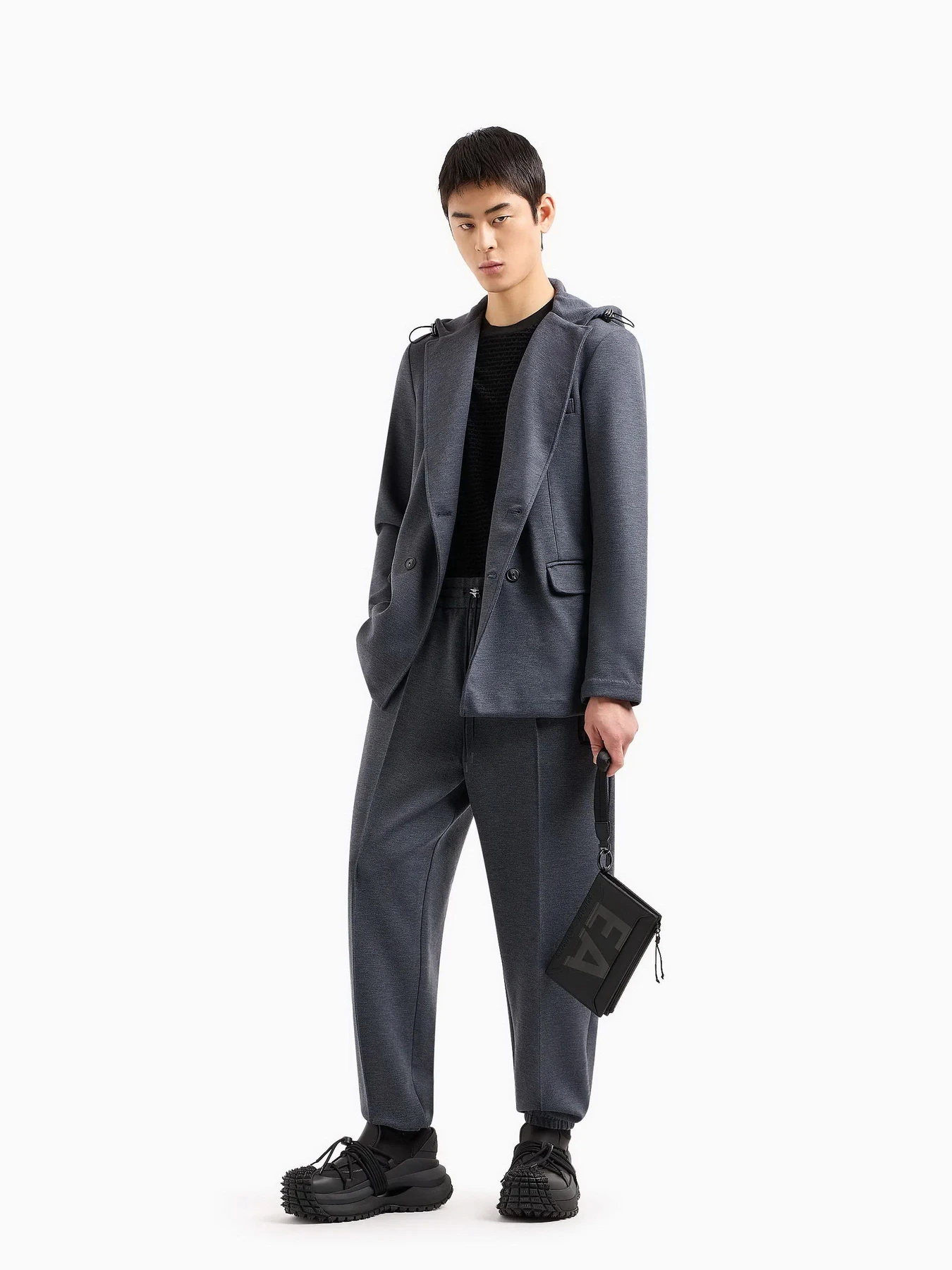 Футболки и поло Emporio Armani модель 3D1T91-1JUVZ-0999 Футболки и поло Emporio Armani модель 3D1T91-1JUVZ-0999 Фото