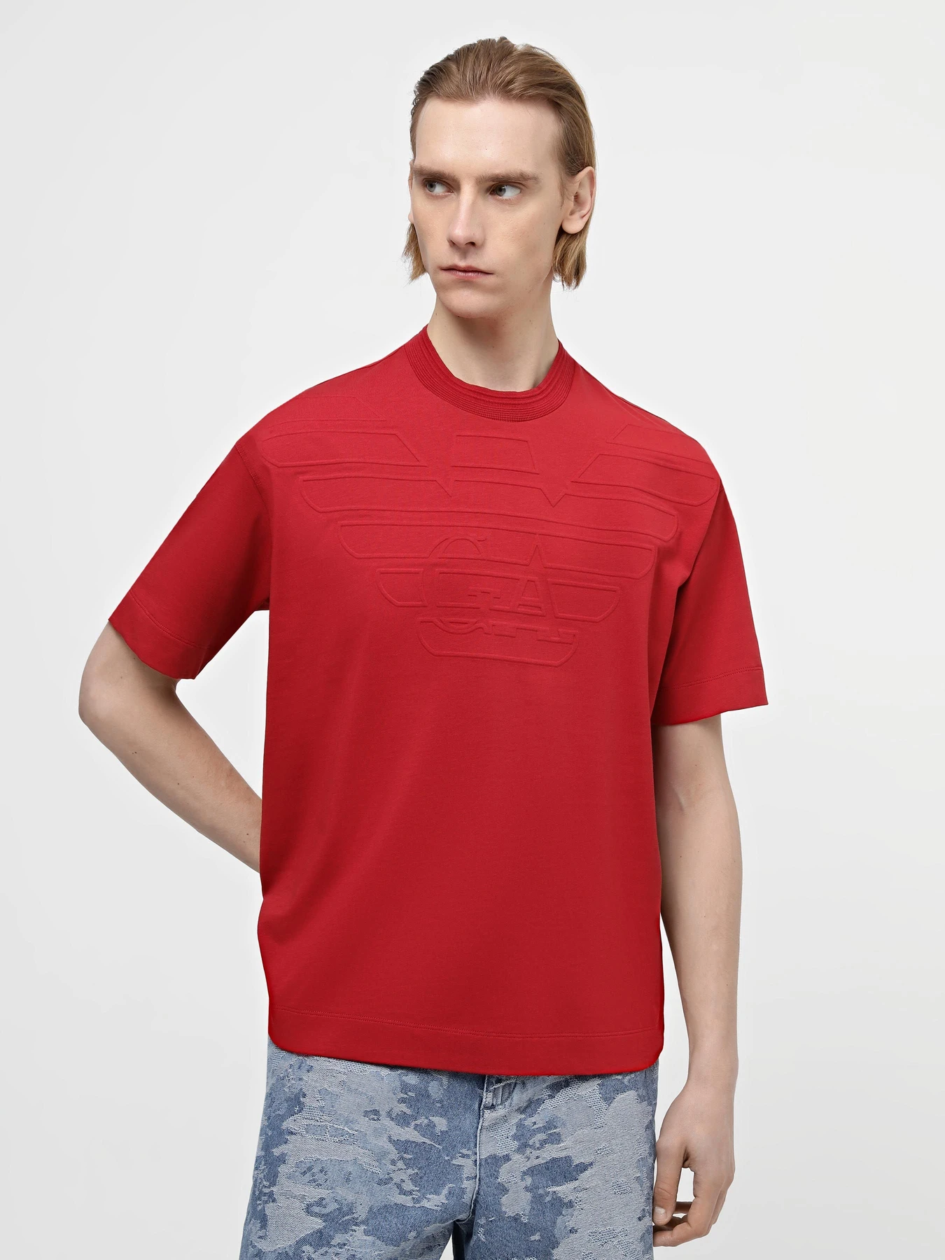 Футболки и поло Emporio Armani модель 3D1T94-1JWZZ-0363 Футболки и поло Emporio Armani модель 3D1T94-1JWZZ-0363 Фото