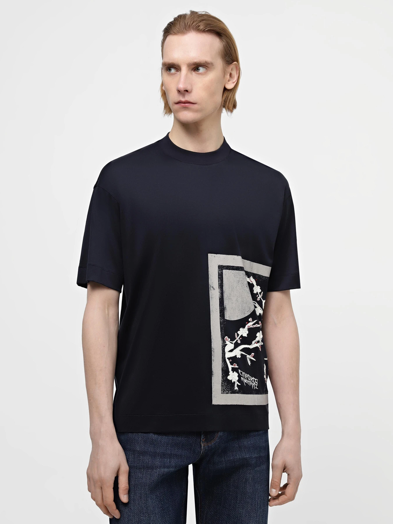Футболки и поло Emporio Armani модель 3D1T98-1JUVZ-0949 Футболки и поло Emporio Armani модель 3D1T98-1JUVZ-0949 Фото