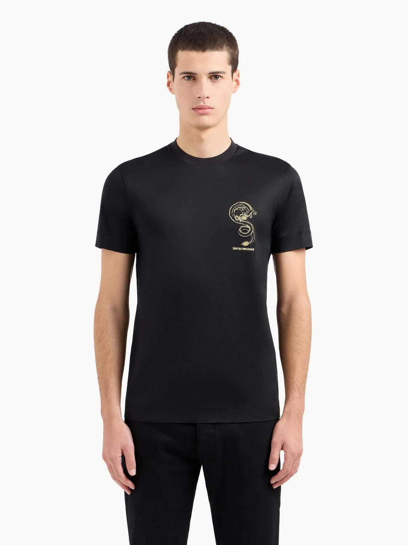 Футболки и поло Emporio Armani Chinese New Year модель EM000009-AF10017-MC013 Футболки и поло Emporio Armani Chinese New Year модель EM000009-AF10017-MC013 Фото