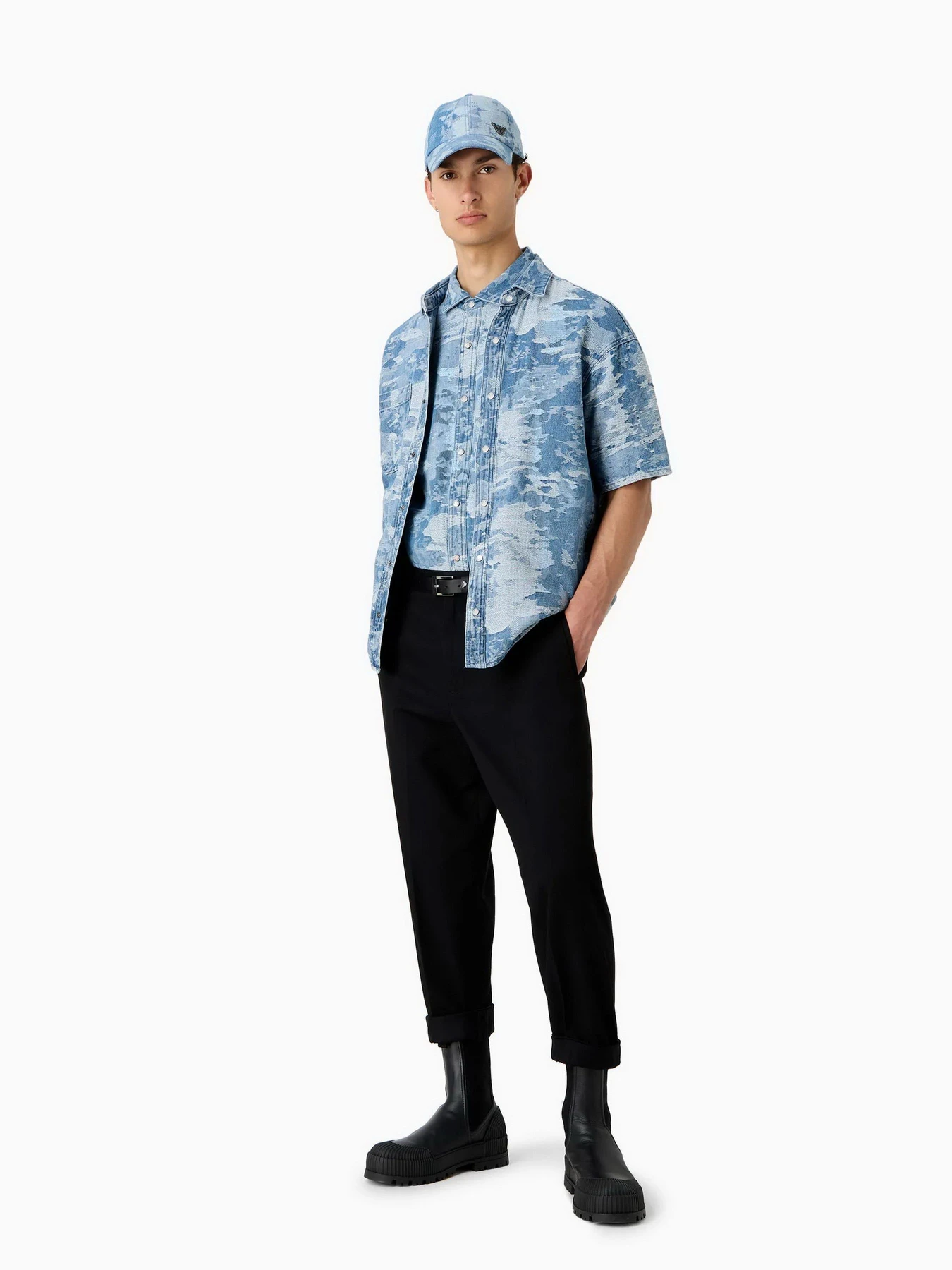 Рубашки Emporio Armani модель 3D1CD1-1DTBZ-F931 Рубашки Emporio Armani модель 3D1CD1-1DTBZ-F931 Фото