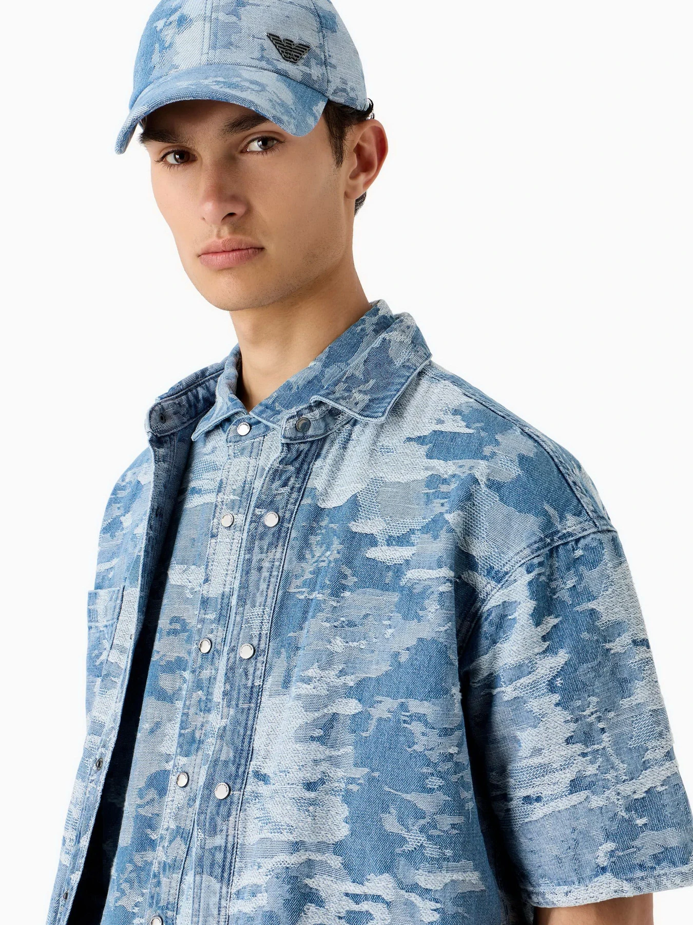 Рубашки Emporio Armani модель 3D1CD1-1DTBZ-F931 Рубашки Emporio Armani модель 3D1CD1-1DTBZ-F931 Фото